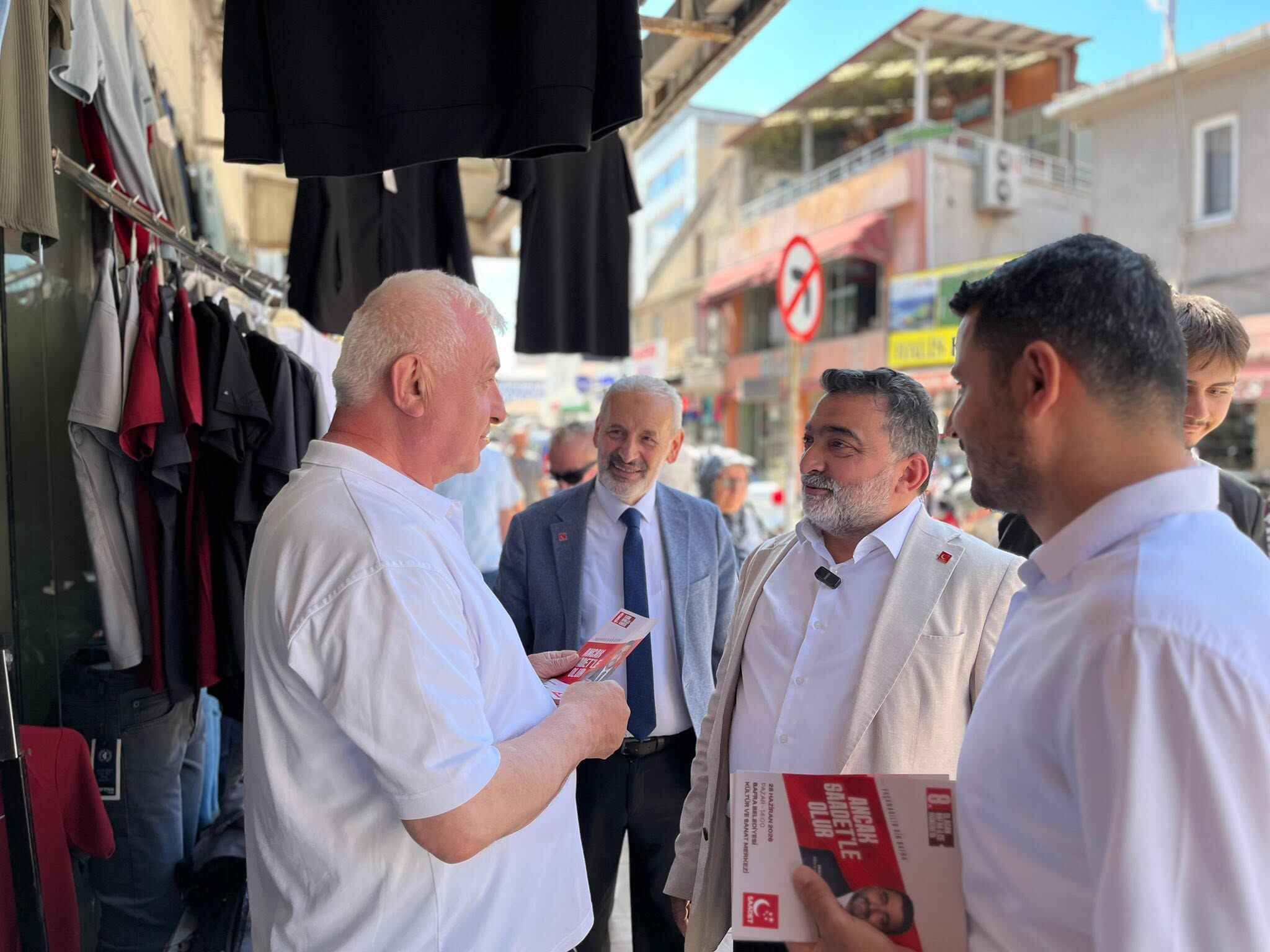 Saadet Partisi Bafra Teşkilatından Kongre Öncesi Yoğun Ziyaret Trafiği (15)