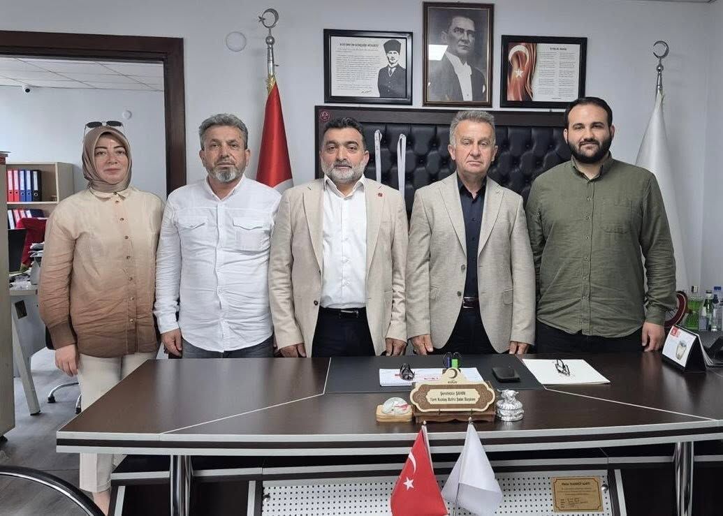 Saadet Partisi Bafra Teşkilatından Kongre Öncesi Yoğun Ziyaret Trafiği (21)