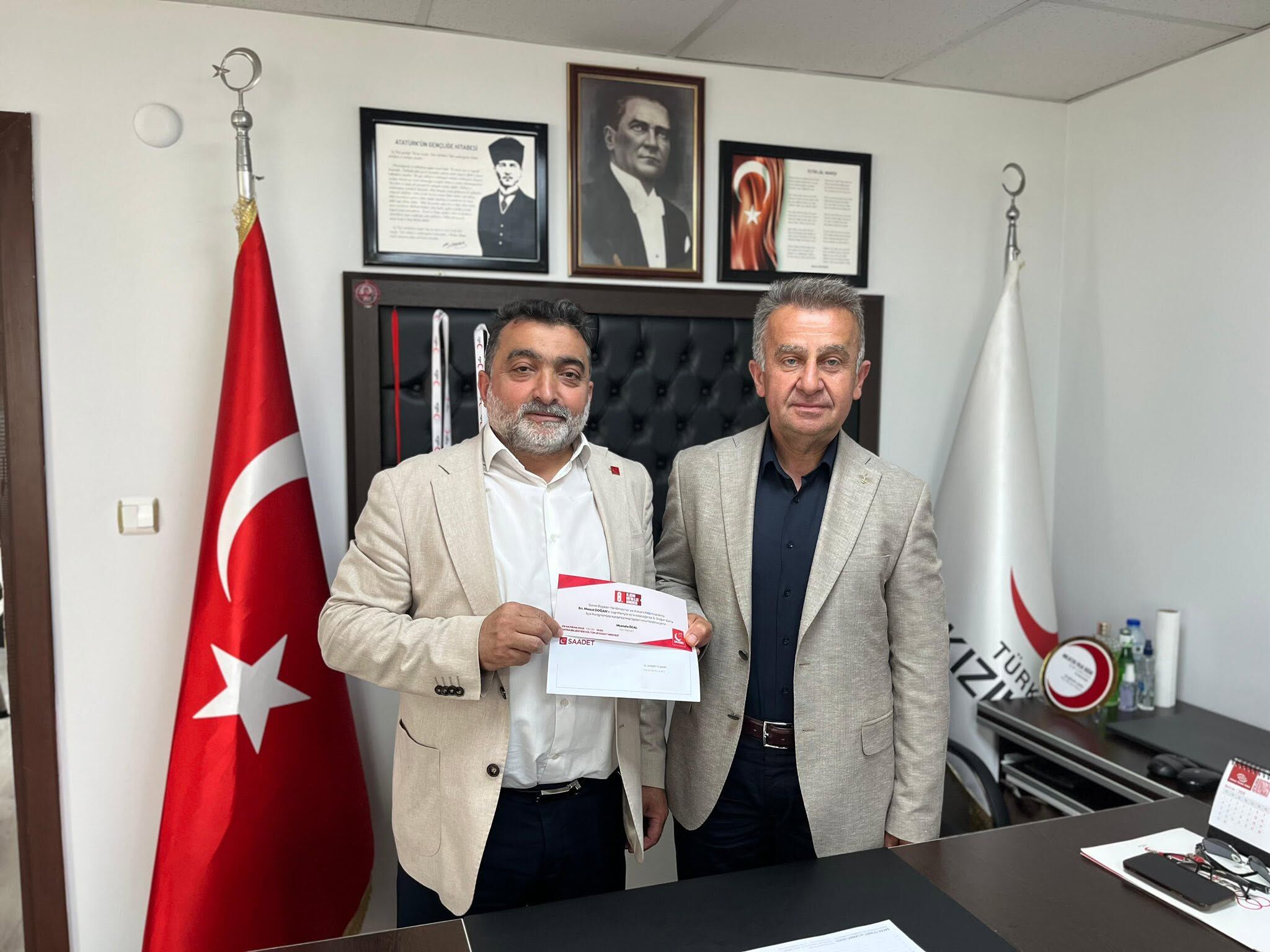 Saadet Partisi Bafra Teşkilatından Kongre Öncesi Yoğun Ziyaret Trafiği (8)