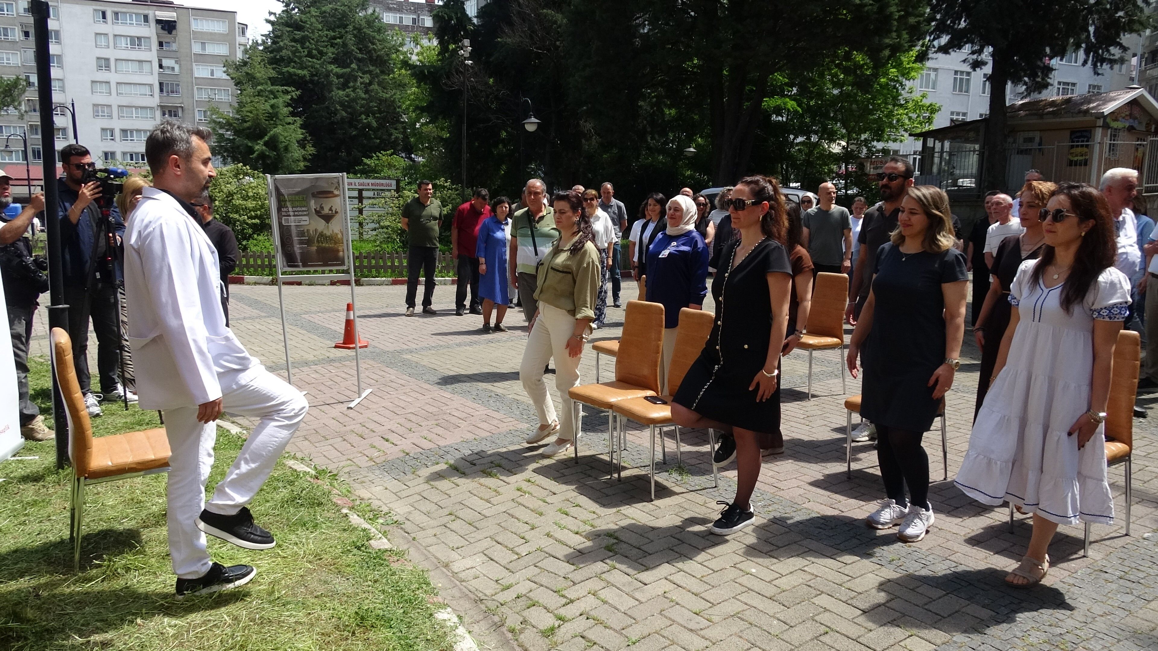 Samsun'da Hareket Yaşını Öğren, Sağlıklı Yaşa Kampanyası Başladı