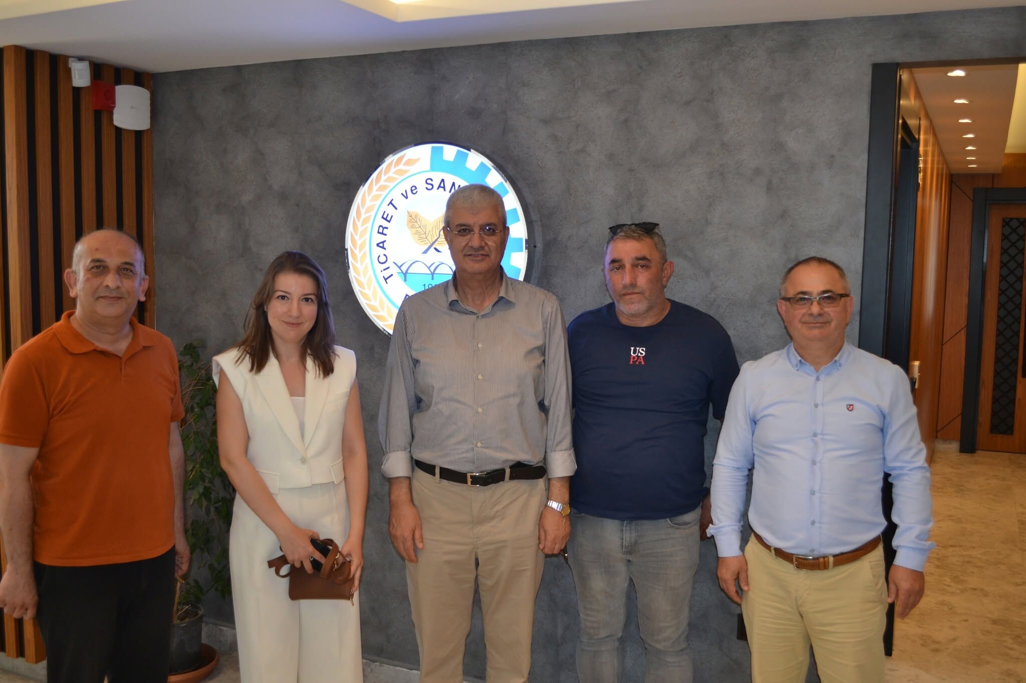 Terme Ticaret Borsası Heyetinden Bafra Ticaret Odasına Ziyaret (2)