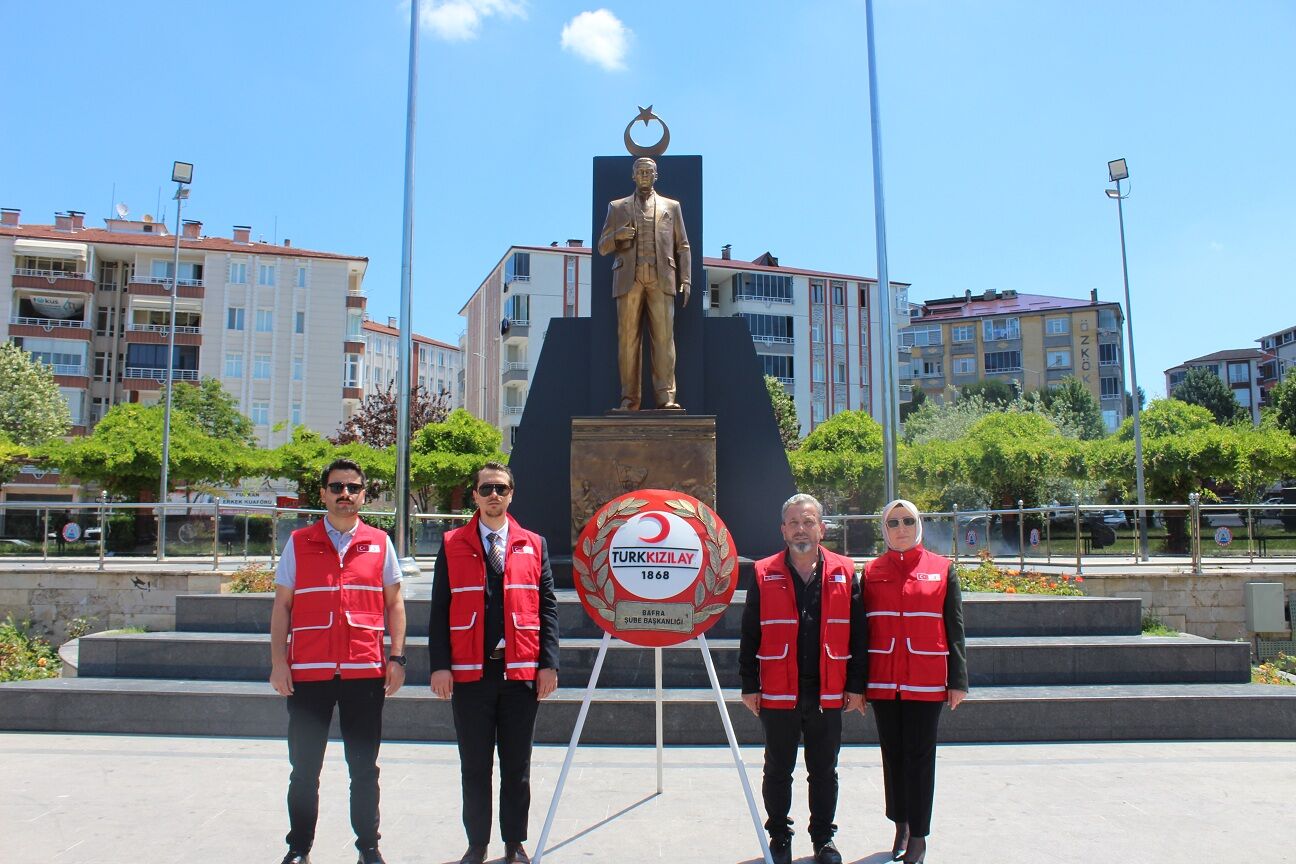 Türk Kızılay’ın 158. Kuruluş Yıldönümü Bafra’da Törenle Kutlandı (3)