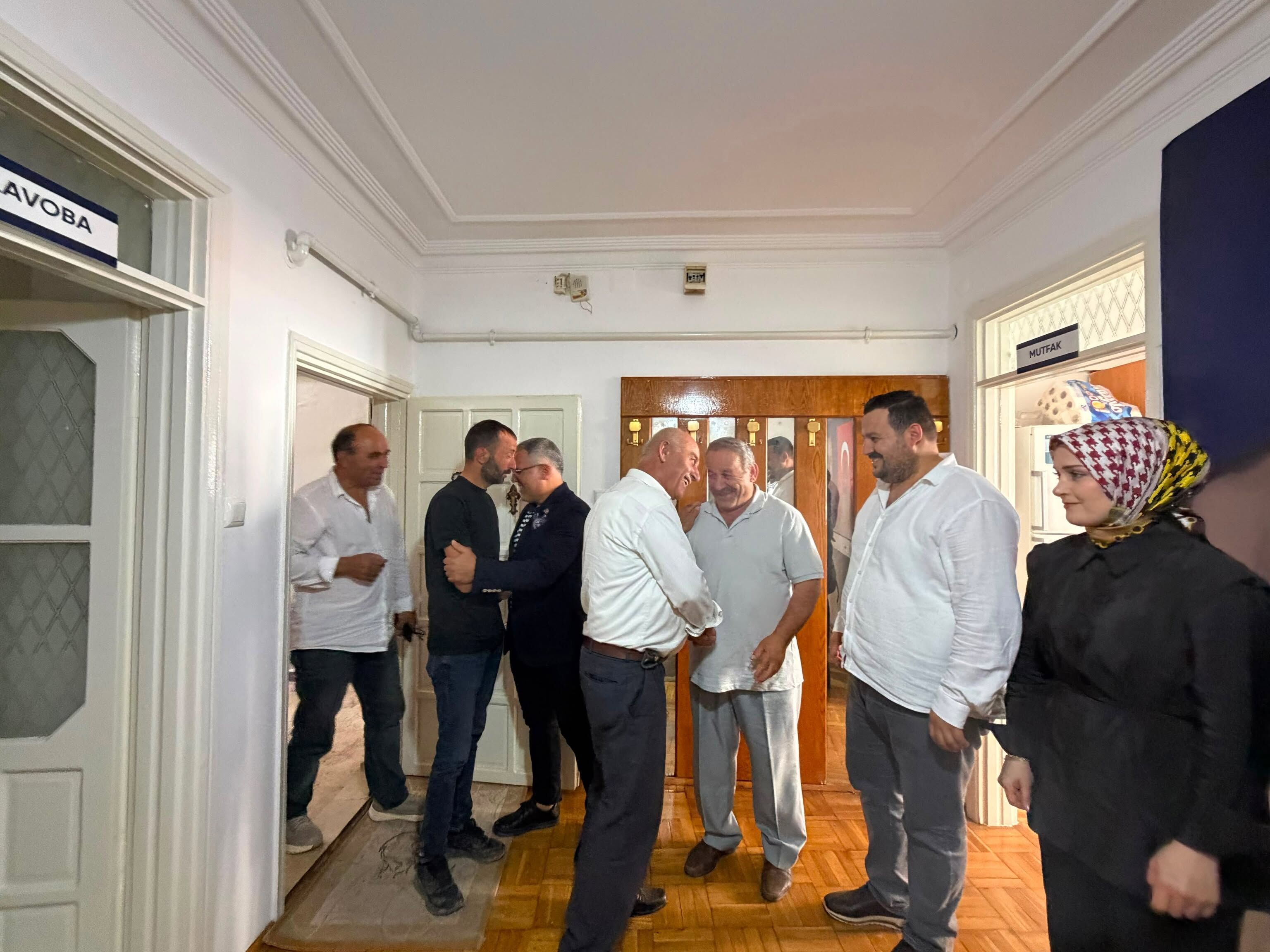 Anahtar Parti Bafra İlçe Başkanlığına; Bafra Ziraat Odası'ndan Ziyaret (6)