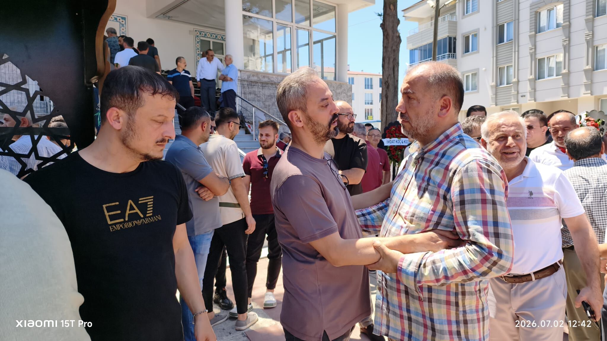 Bafra Blue Denim Tekstil Onursal Başkanı Fethi Tunç'a Son Görev (10)