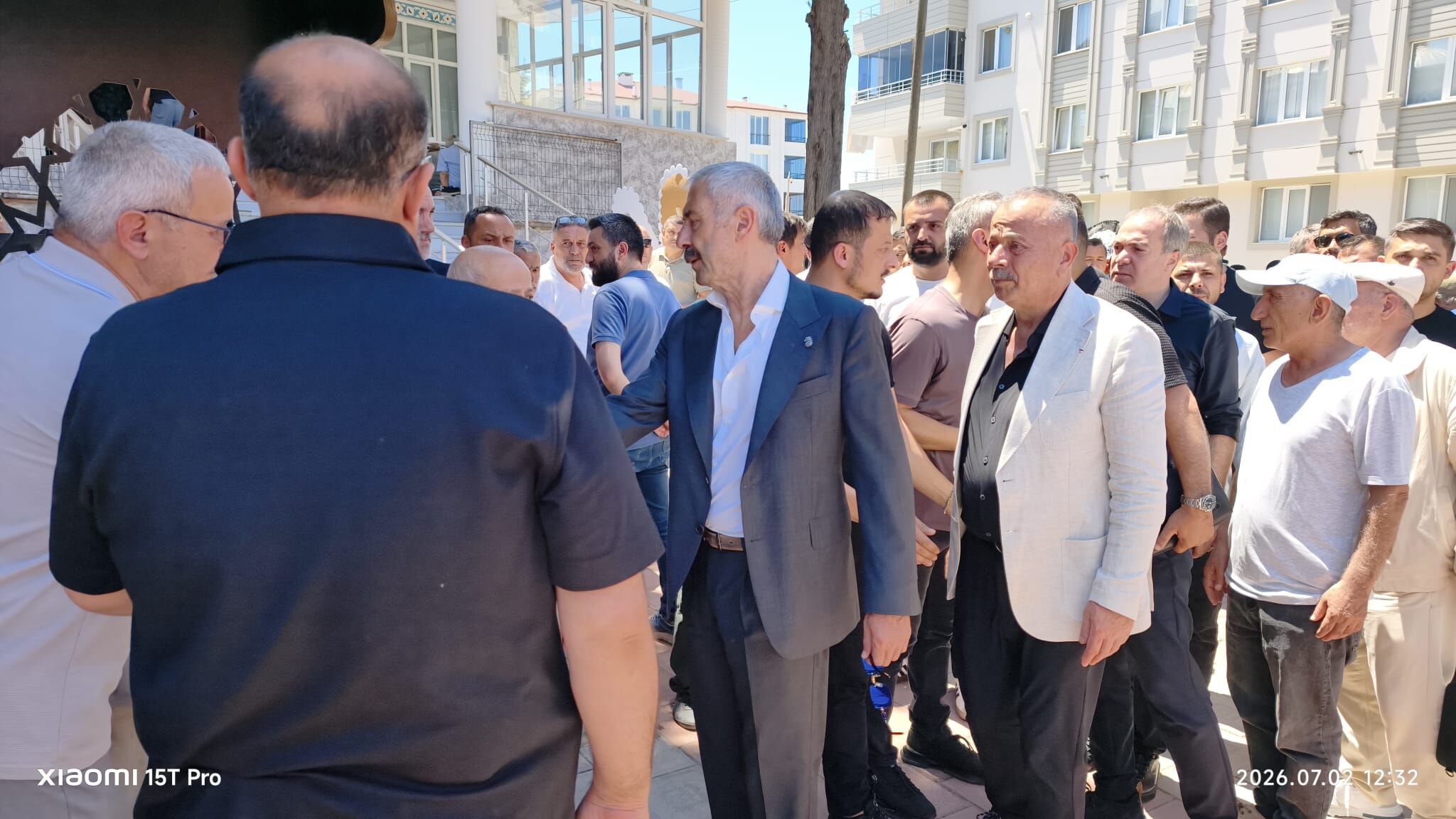 Bafra Blue Denim Tekstil Onursal Başkanı Fethi Tunç'a Son Görev (12)