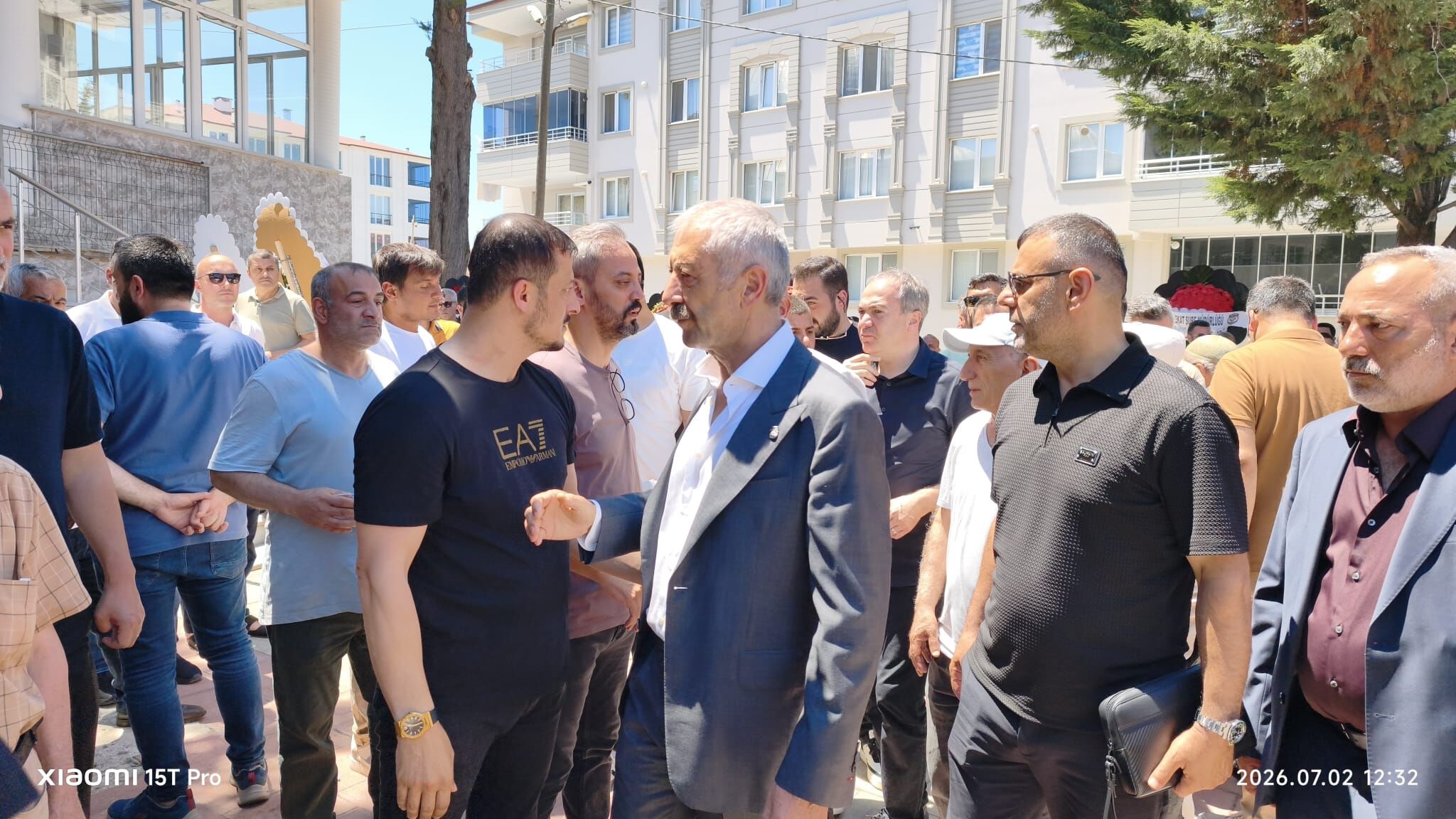Bafra Blue Denim Tekstil Onursal Başkanı Fethi Tunç'a Son Görev (13)