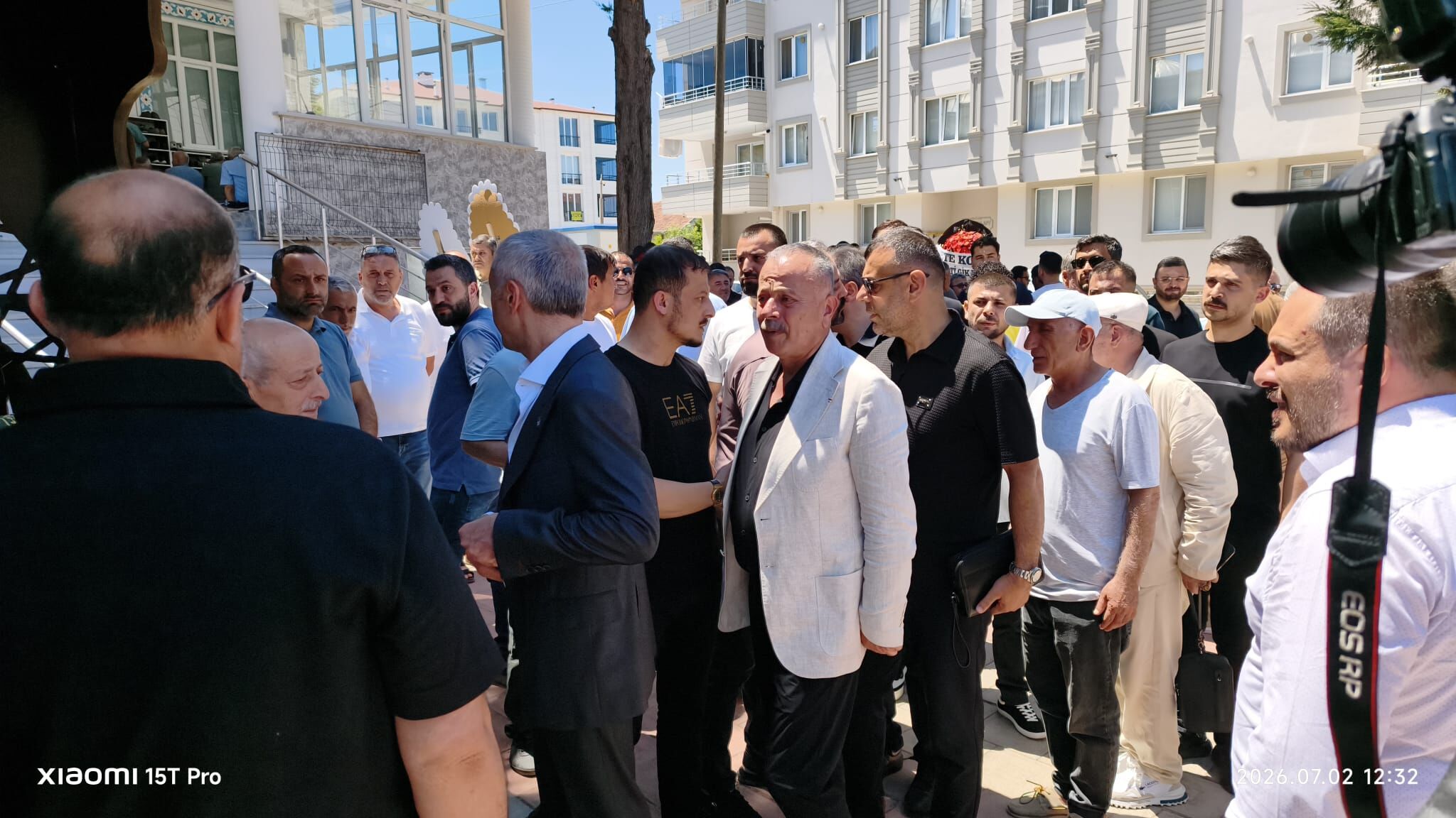 Bafra Blue Denim Tekstil Onursal Başkanı Fethi Tunç'a Son Görev (14)