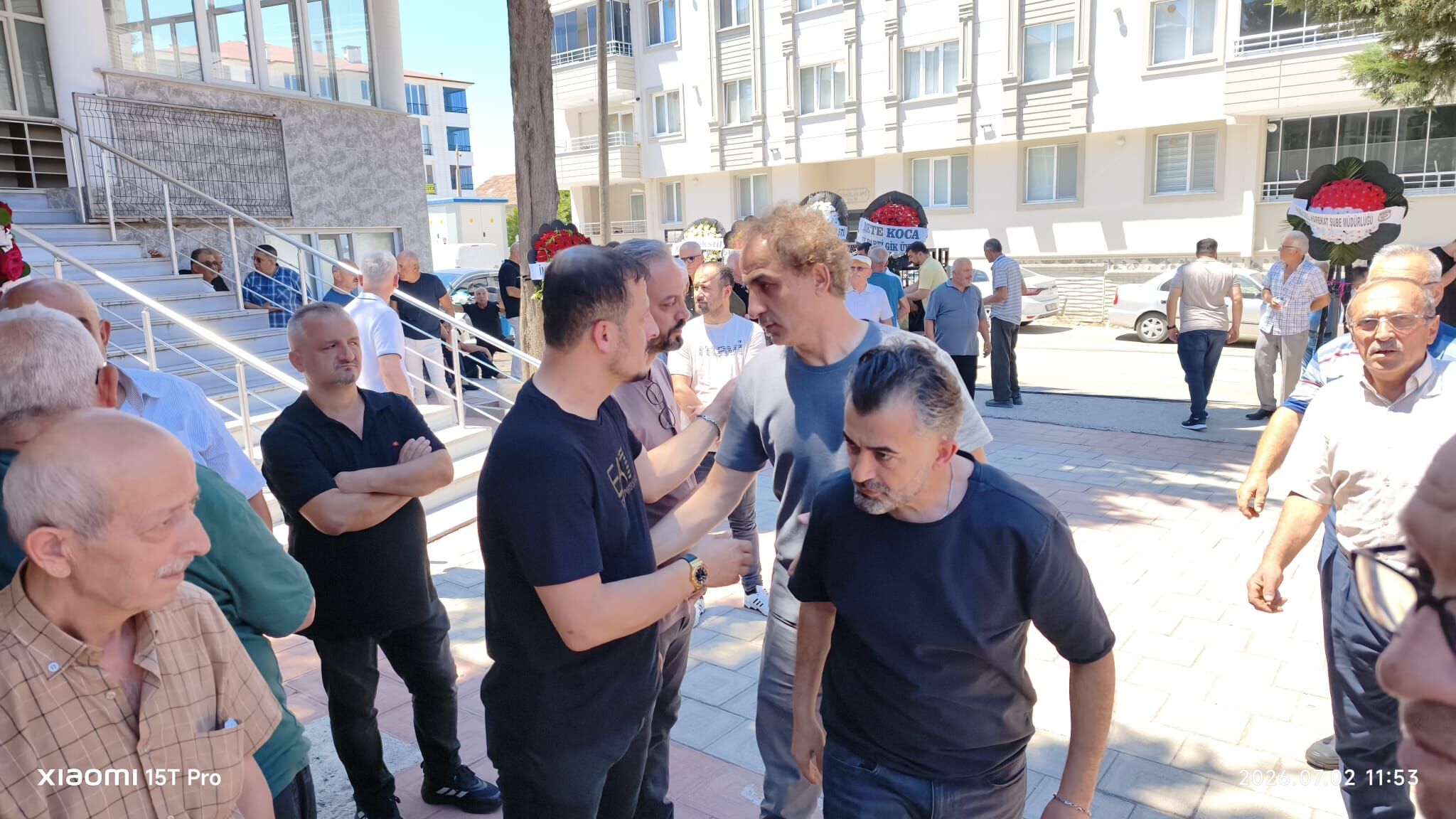 Bafra Blue Denim Tekstil Onursal Başkanı Fethi Tunç'a Son Görev (15)