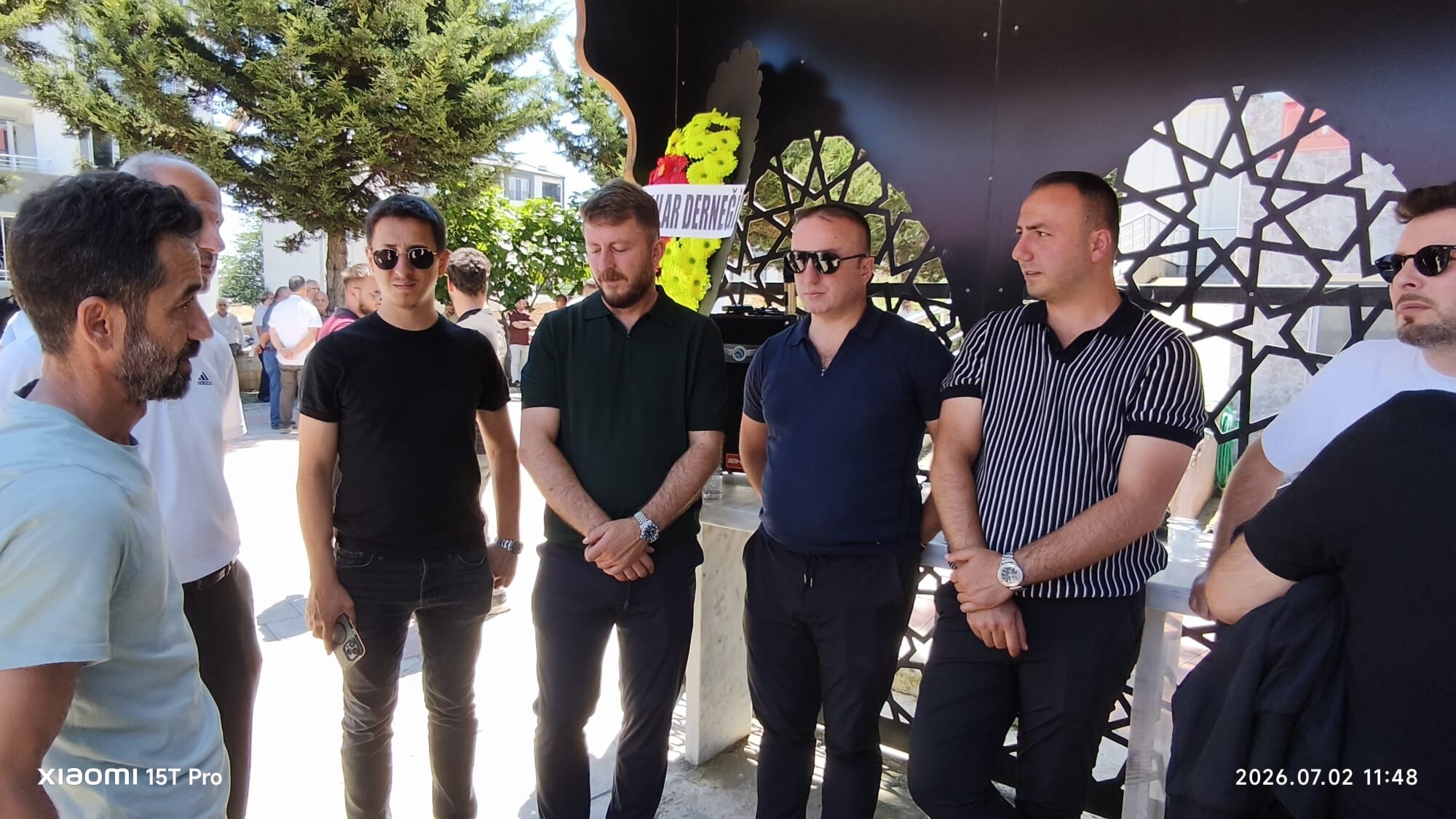 Bafra Blue Denim Tekstil Onursal Başkanı Fethi Tunç'a Son Görev (16)