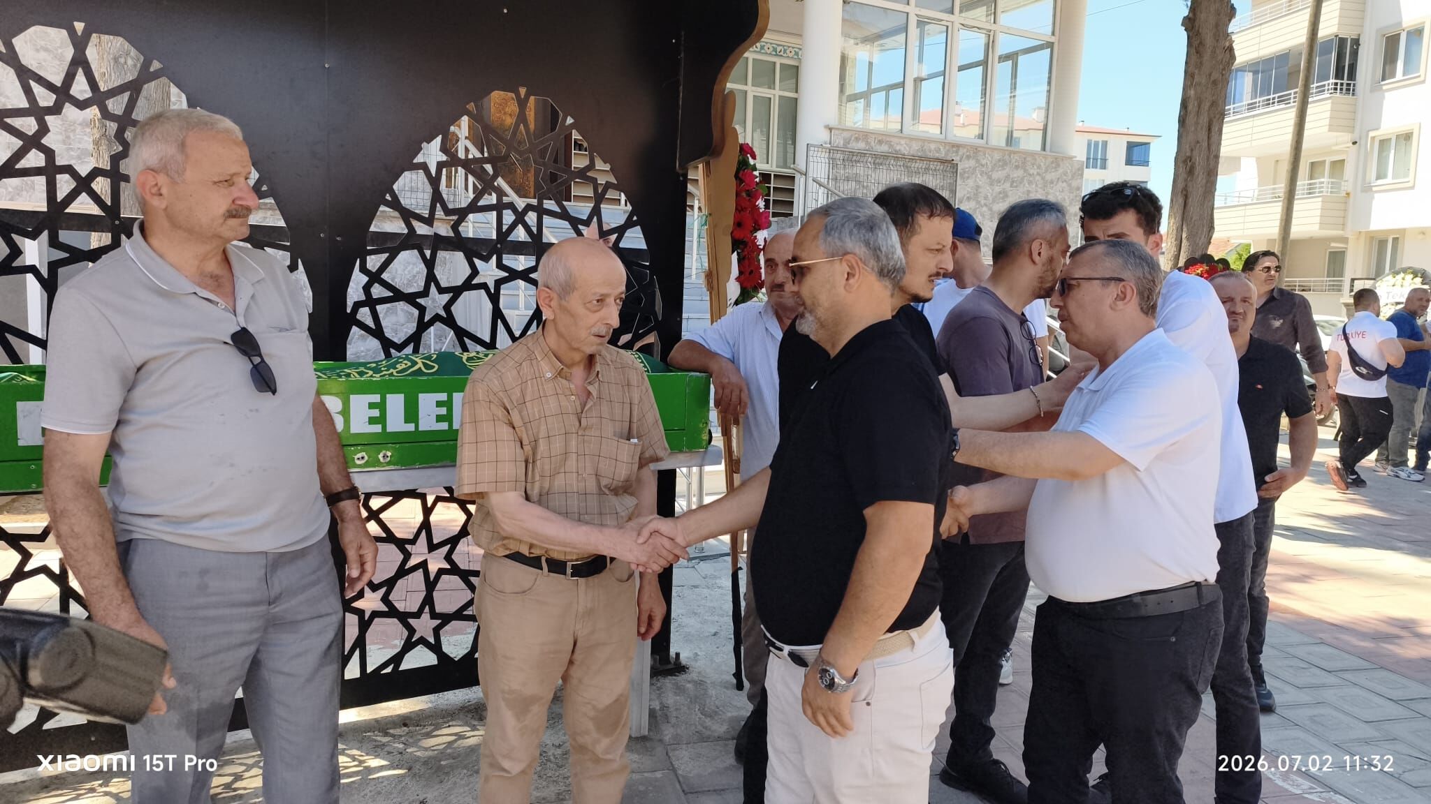 Bafra Blue Denim Tekstil Onursal Başkanı Fethi Tunç'a Son Görev (18)