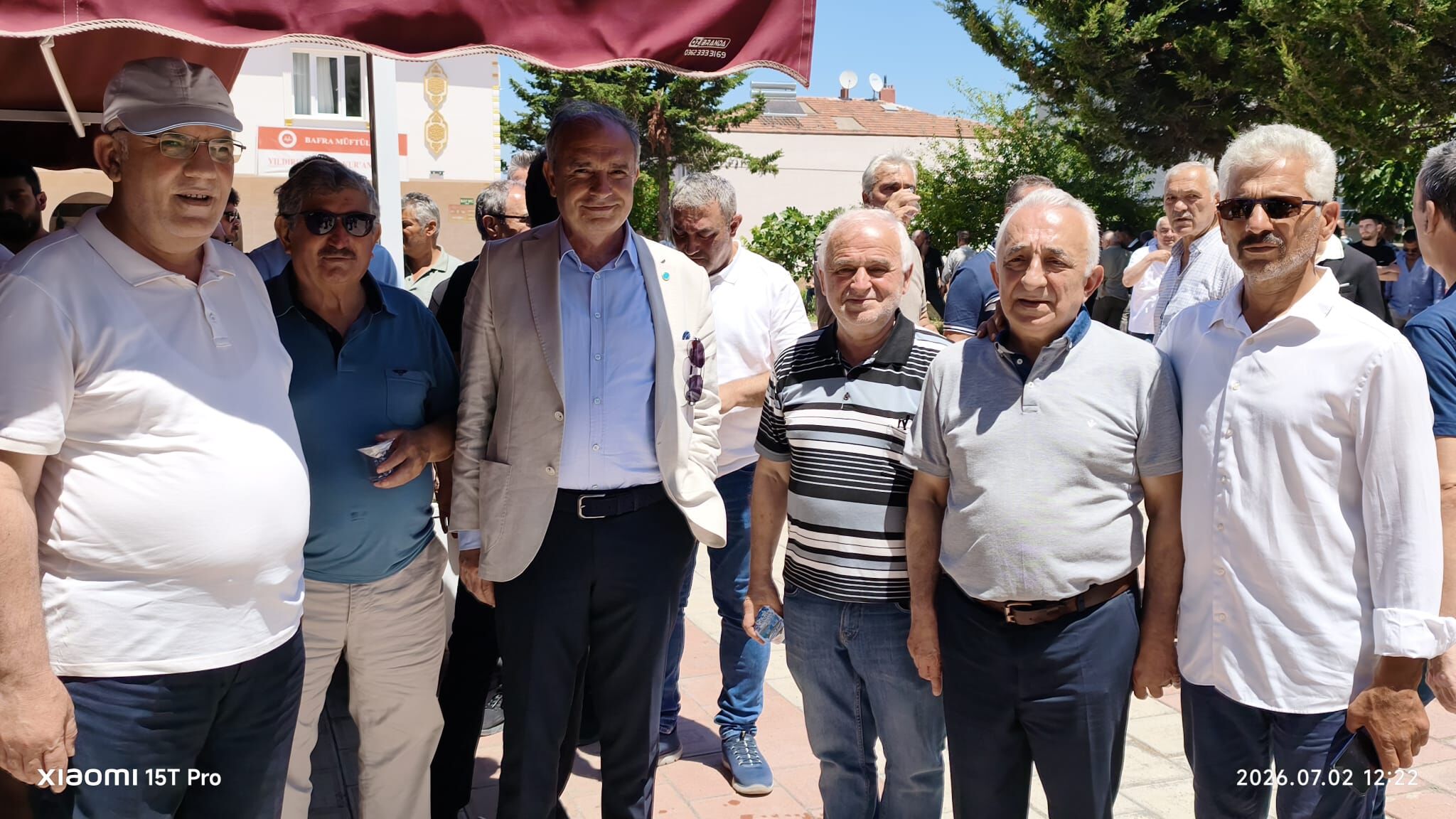 Bafra Blue Denim Tekstil Onursal Başkanı Fethi Tunç'a Son Görev (19)