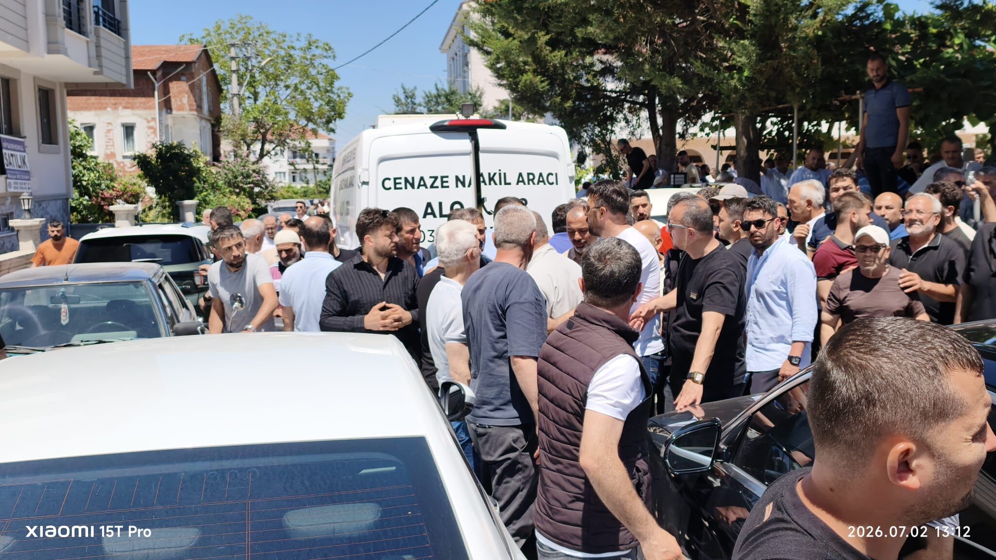 Bafra Blue Denim Tekstil Onursal Başkanı Fethi Tunç'a Son Görev (2)