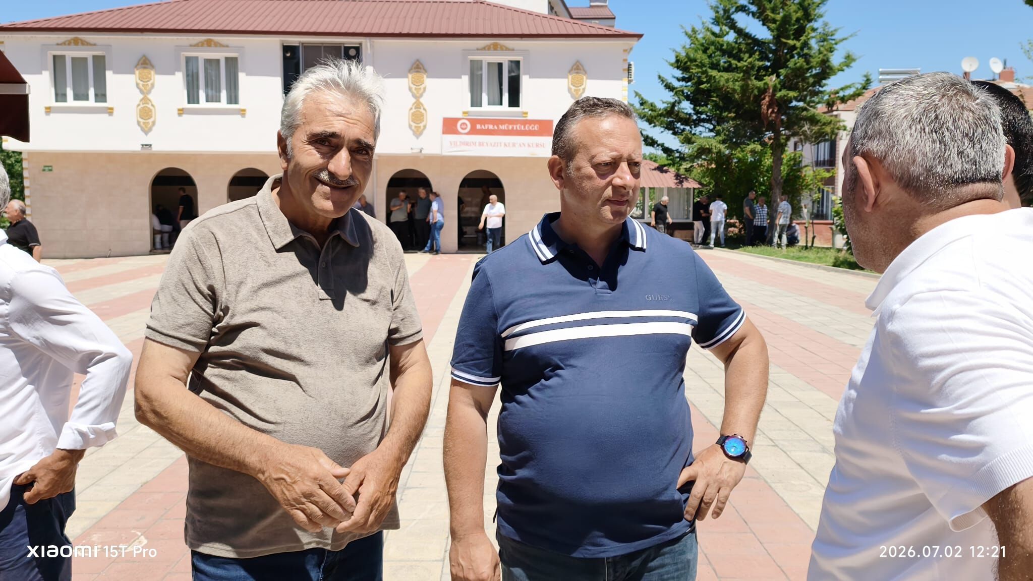 Bafra Blue Denim Tekstil Onursal Başkanı Fethi Tunç'a Son Görev (22)
