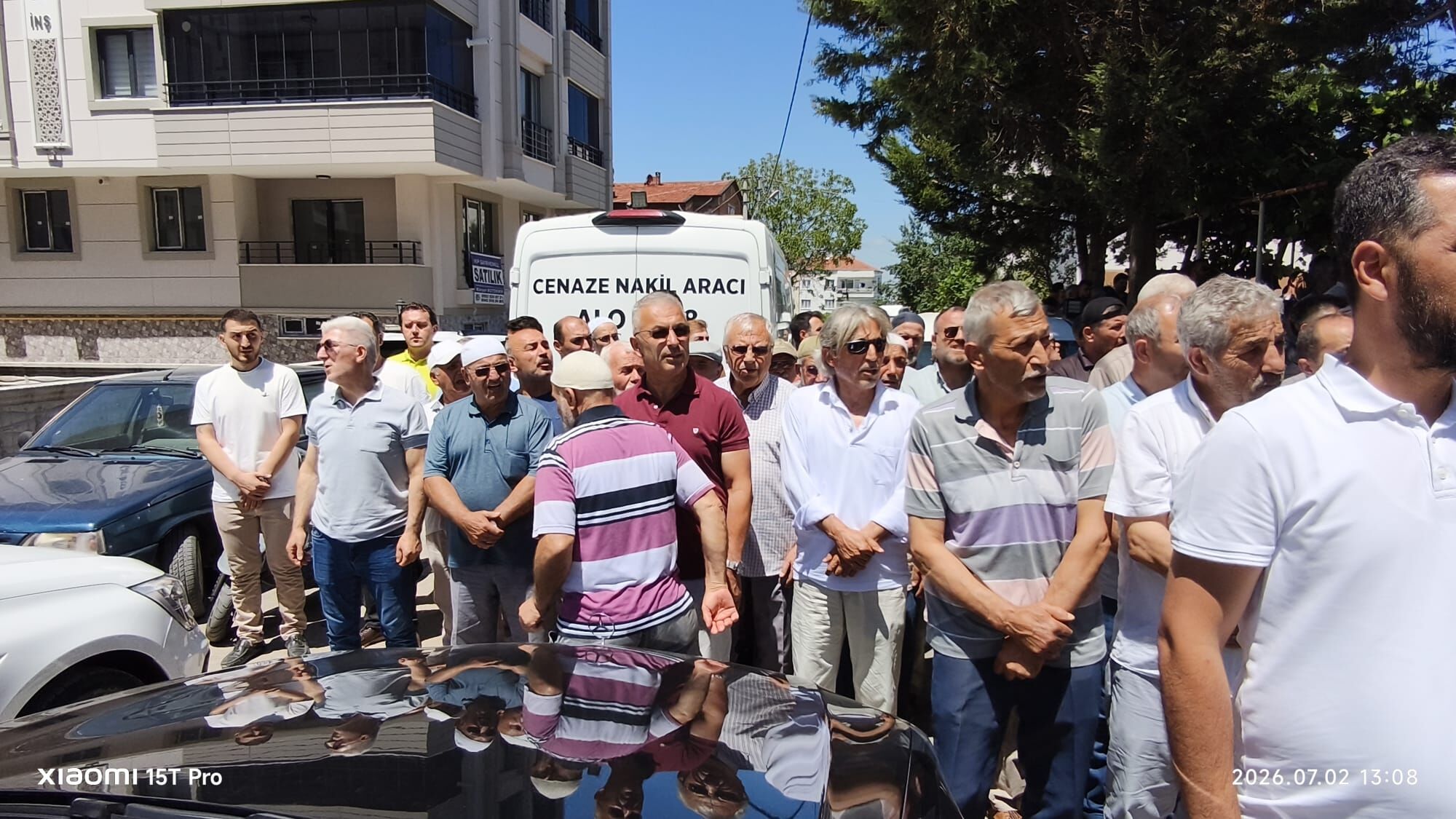 Bafra Blue Denim Tekstil Onursal Başkanı Fethi Tunç'a Son Görev (8)