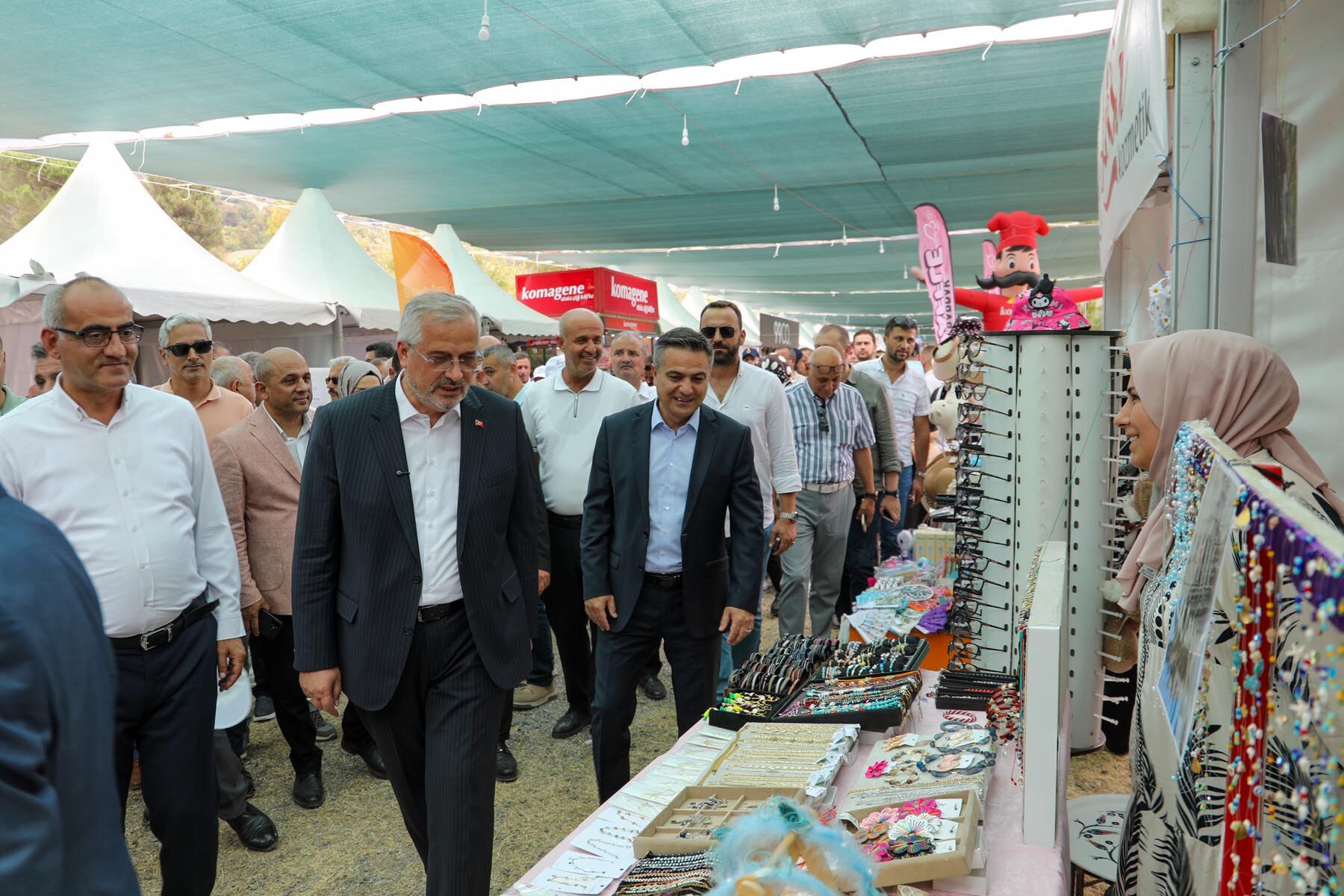Bafra Kapikayafest'te Resmi̇ Açiliş Coşkusu Yaşandi (5)