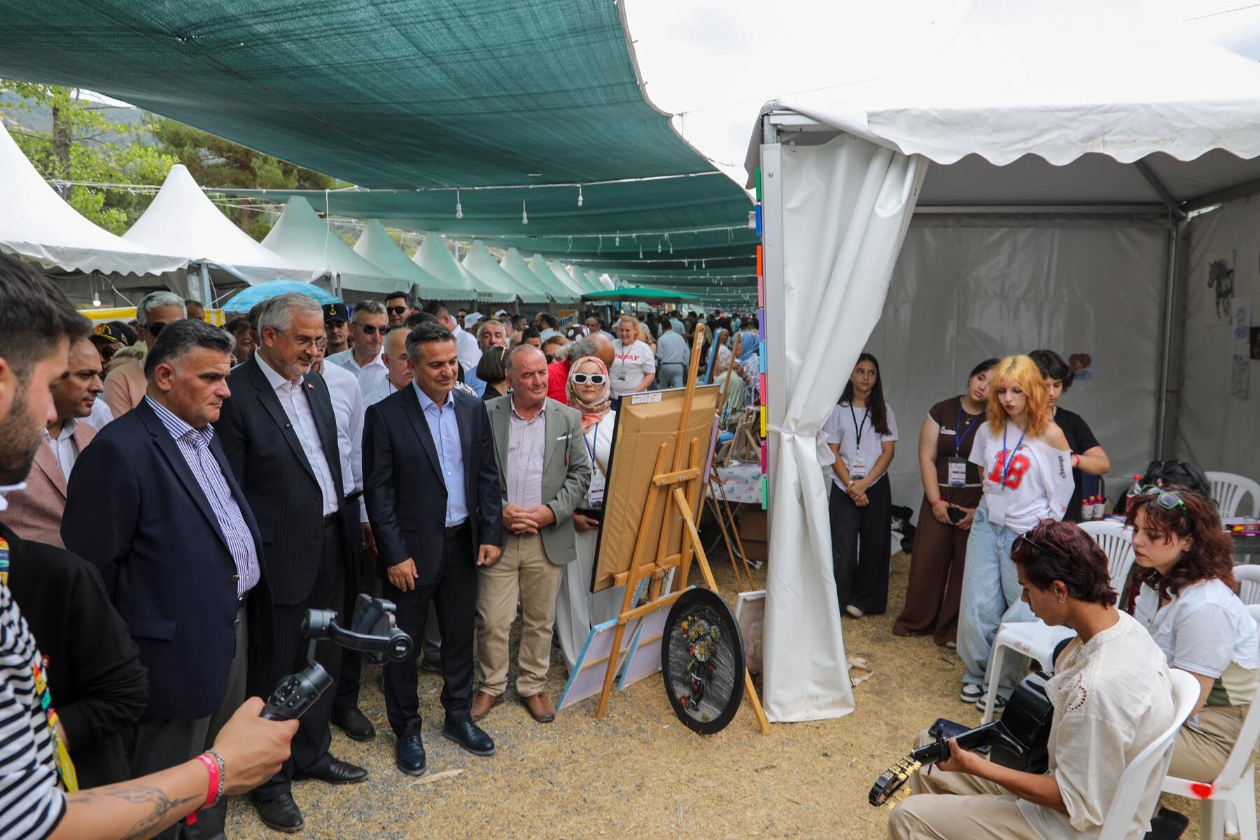 Bafra Kapikayafest'te Resmi̇ Açiliş Coşkusu Yaşandi (8)