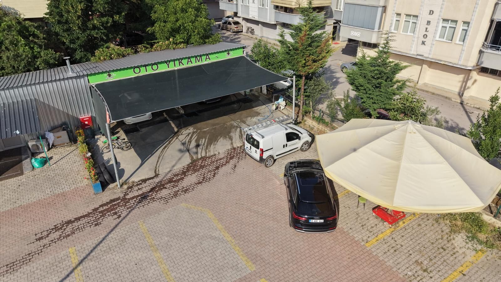 Bafra Oto Pazari Hizmete Hazırlanıyor (2)