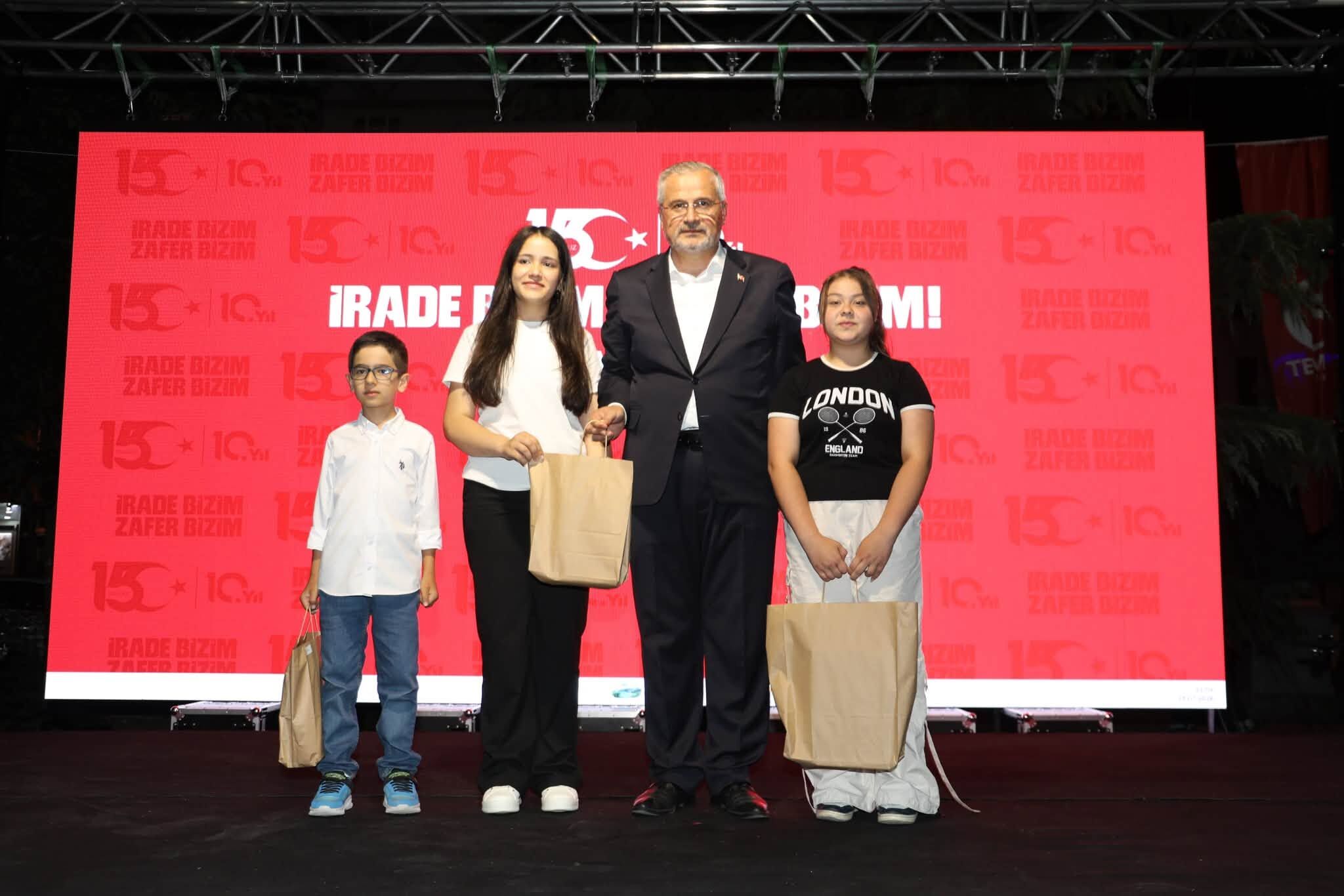 Bafra'da 15 Temmuz Programında Birlik Ve Kardeşlik Vurgusu (12)