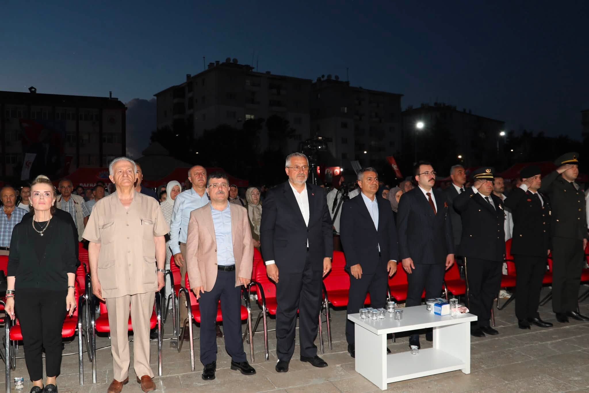 Bafra'da 15 Temmuz Programında Birlik Ve Kardeşlik Vurgusu (13)