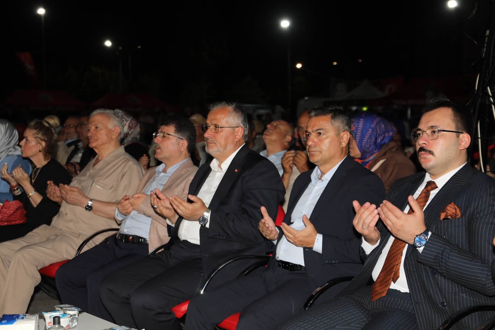 Bafra'da 15 Temmuz Programında Birlik Ve Kardeşlik Vurgusu (19)