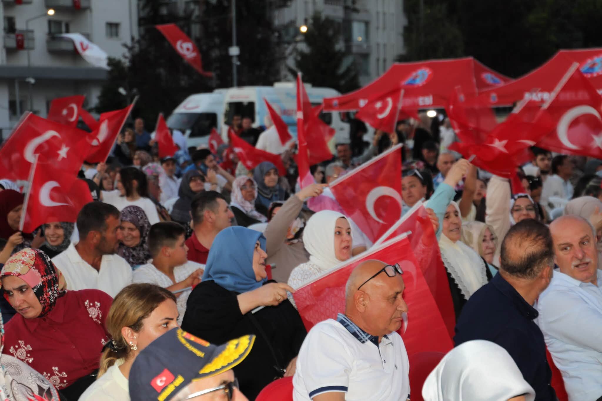 Bafra'da 15 Temmuz Programında Birlik Ve Kardeşlik Vurgusu (6)