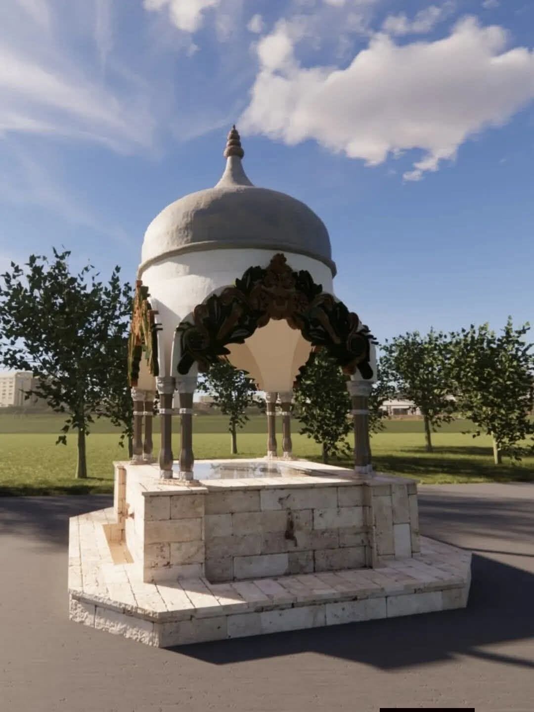 Bafra’da Taçli Çeşme Yeni̇den Hayat Buluyor (1)