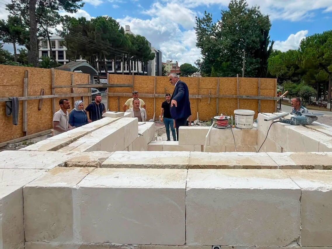 Bafra’da Taçli Çeşme Yeni̇den Hayat Buluyor (5)