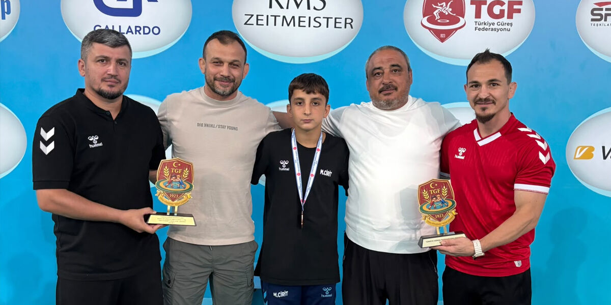Bafralı Muhammet Ali Cirit Güreşte Türkiye Üçüncüsü Oldu (2)