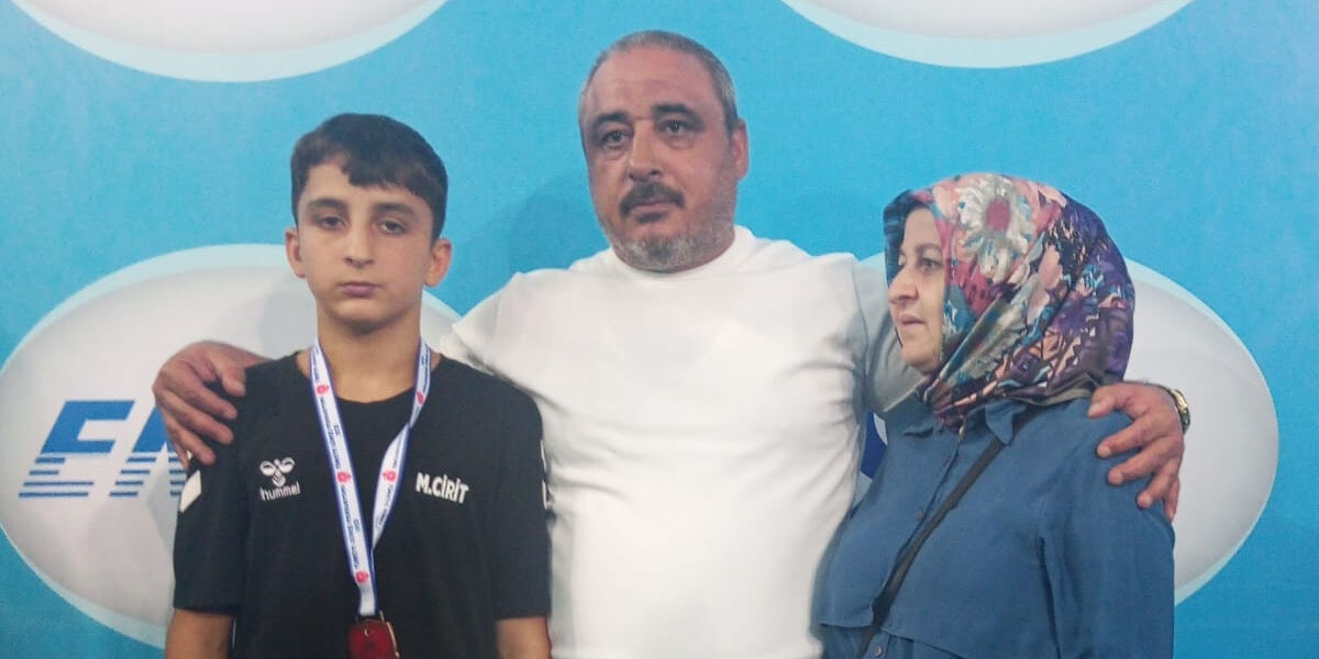 Bafralı Muhammet Ali Cirit Güreşte Türkiye Üçüncüsü Oldu (4)