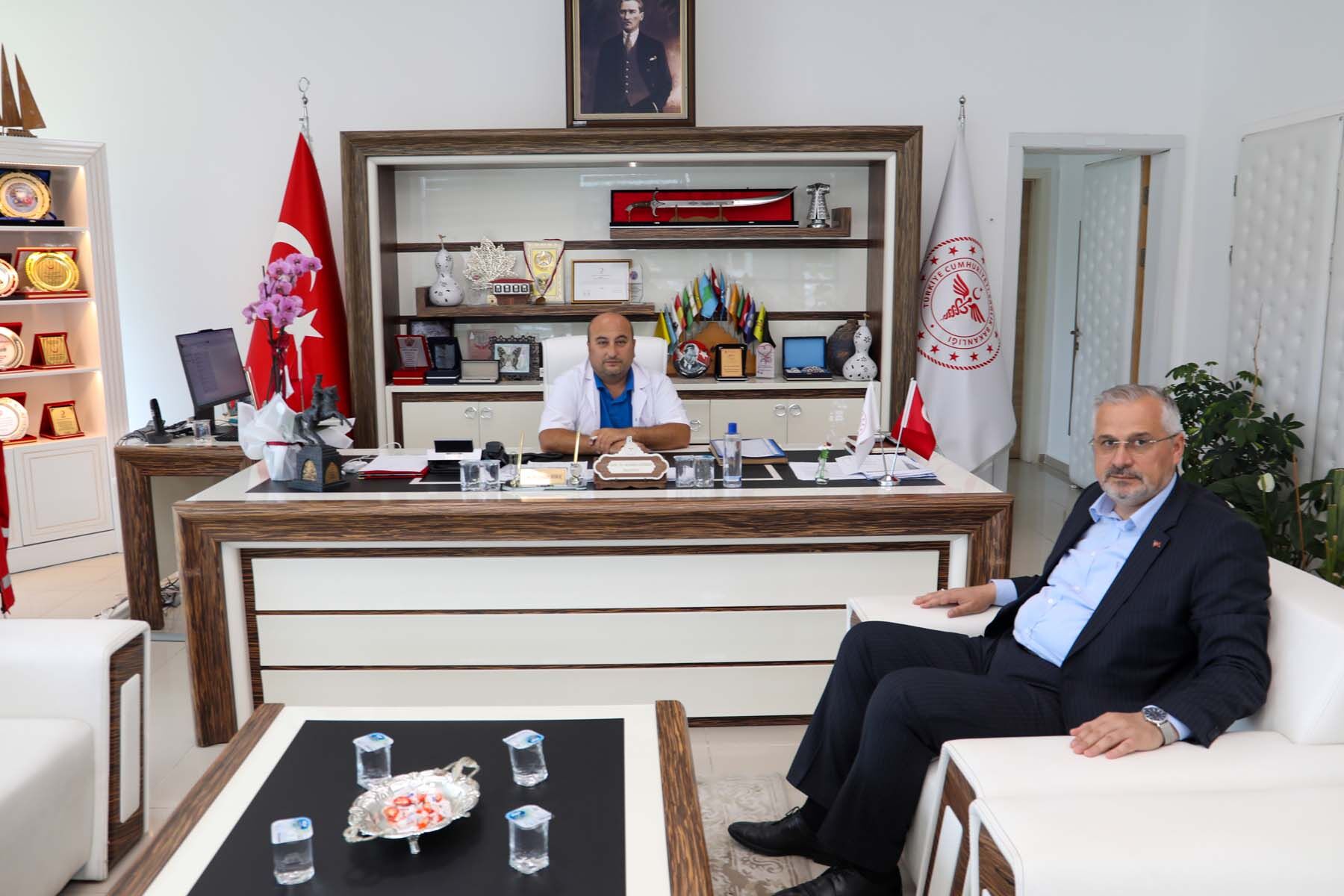 Başkan Kiliç, Sünnet Olan Çocuklari Zi̇yaret Etti̇ (1)