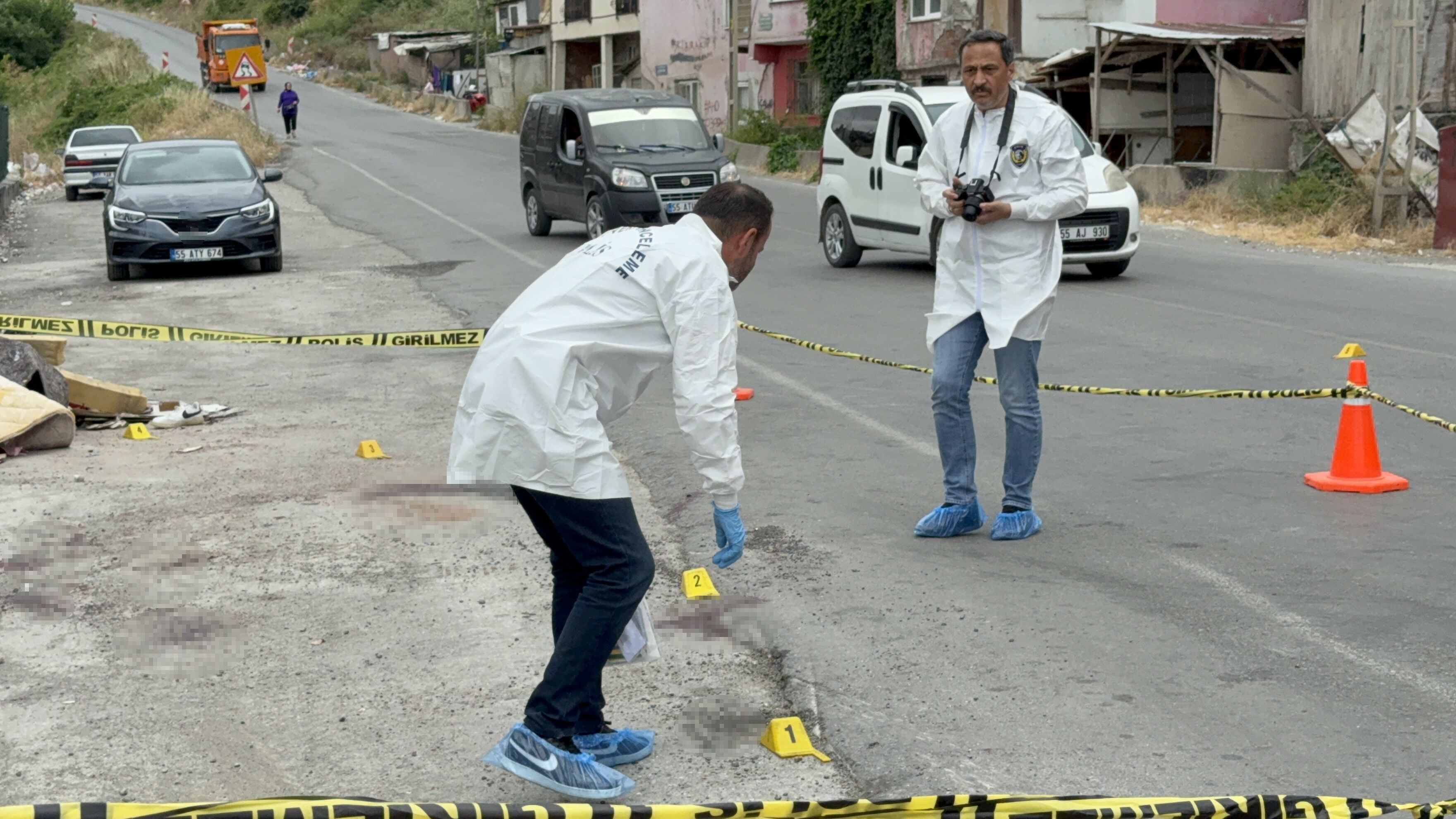 Canik 'de alacak tartışması silahlı kavgaya dönüştü: 1 ağır yaralı