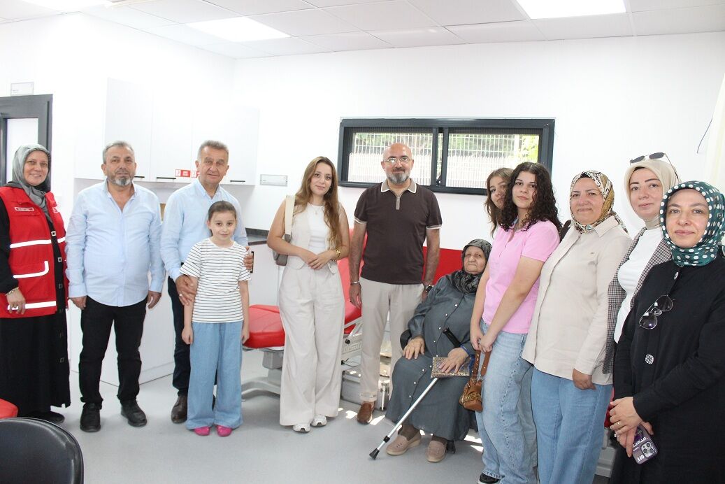 Hacı Nail Taşkın Kan Alma Birimi'ne Anlamlı Aile Ziyareti (7)