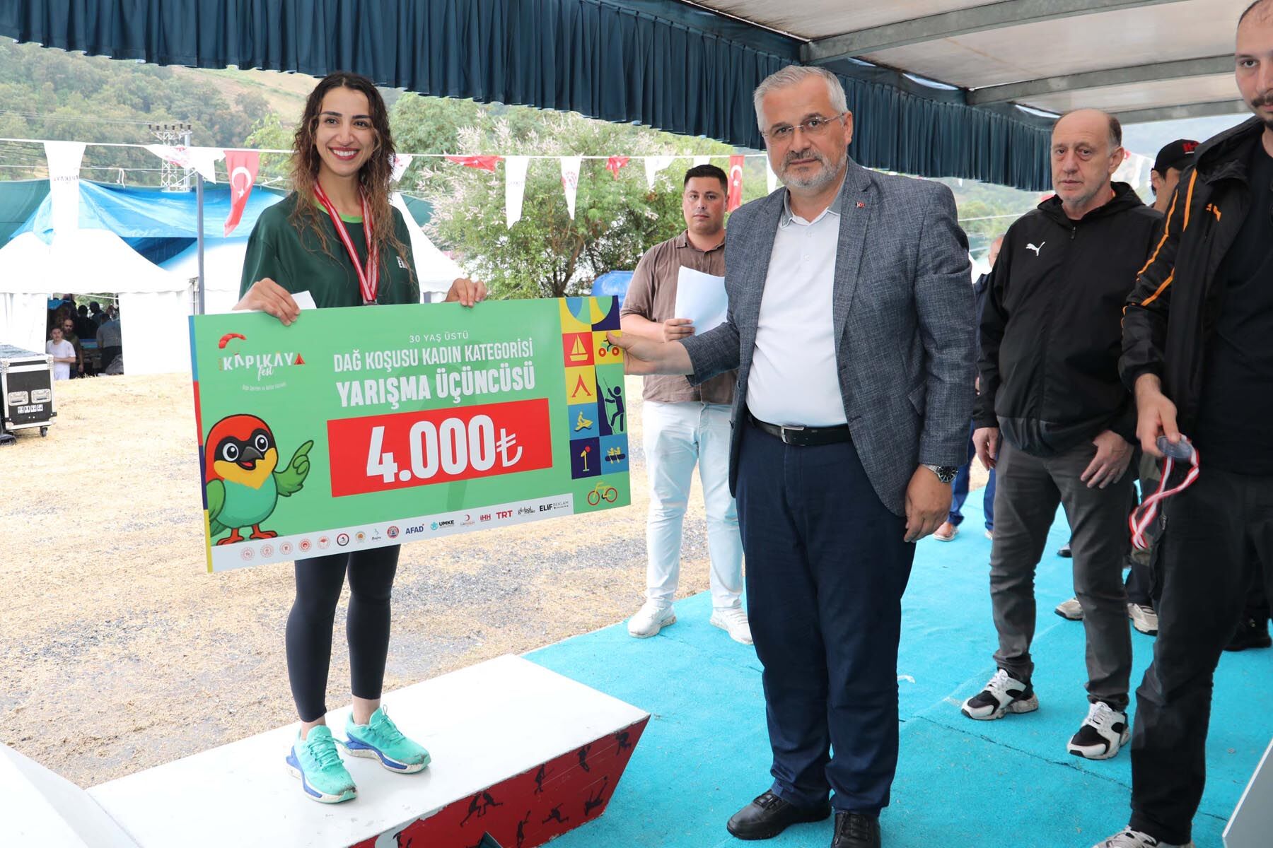 Kapikayafest'te Ödüllü Dağ Koşusu Heyecani Yaşandi (17)