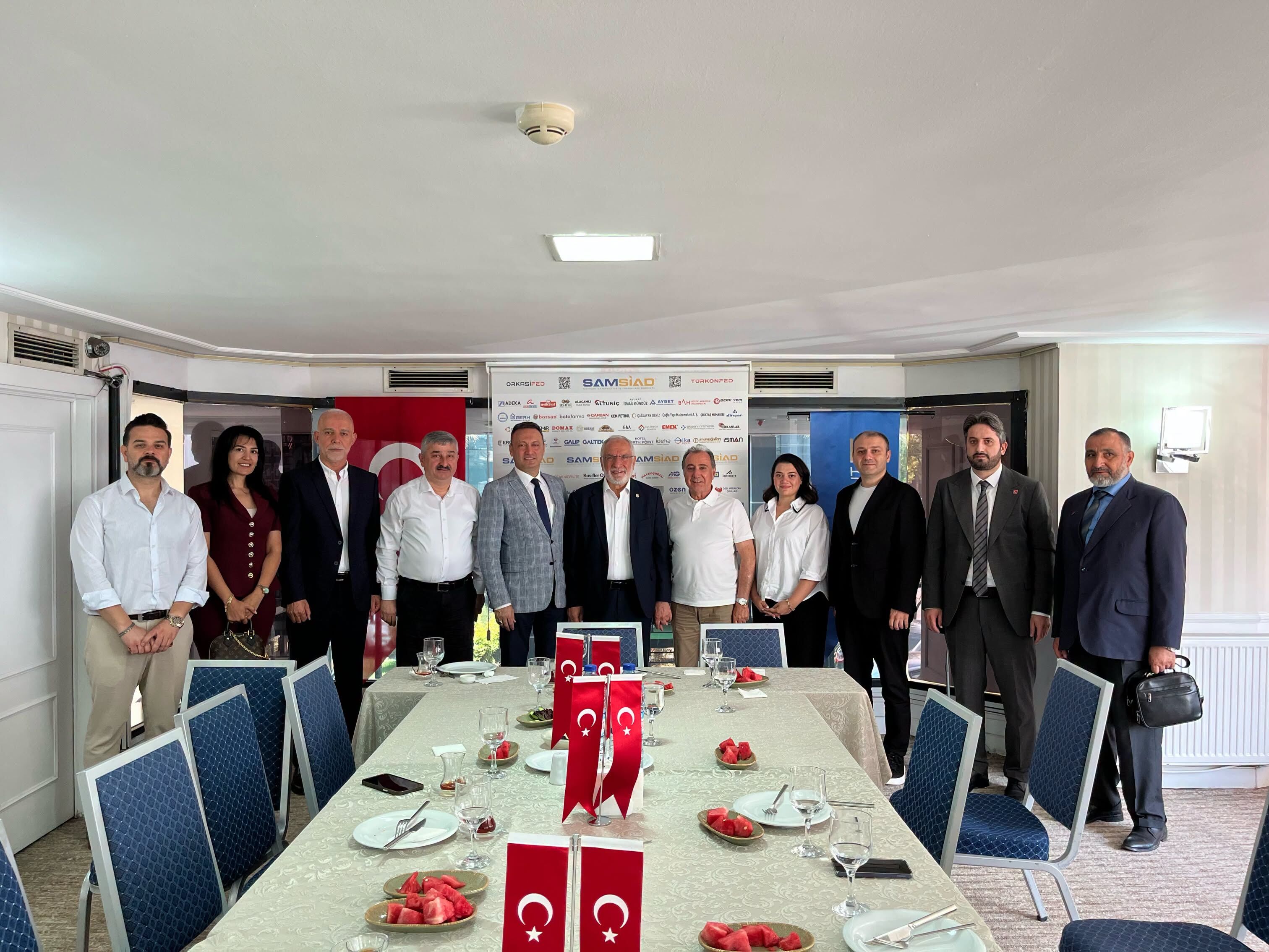 Mehmet Karaman, Samsun’da Iş Dünyası Temsilcileriyle Bir Araya Geldi (4)