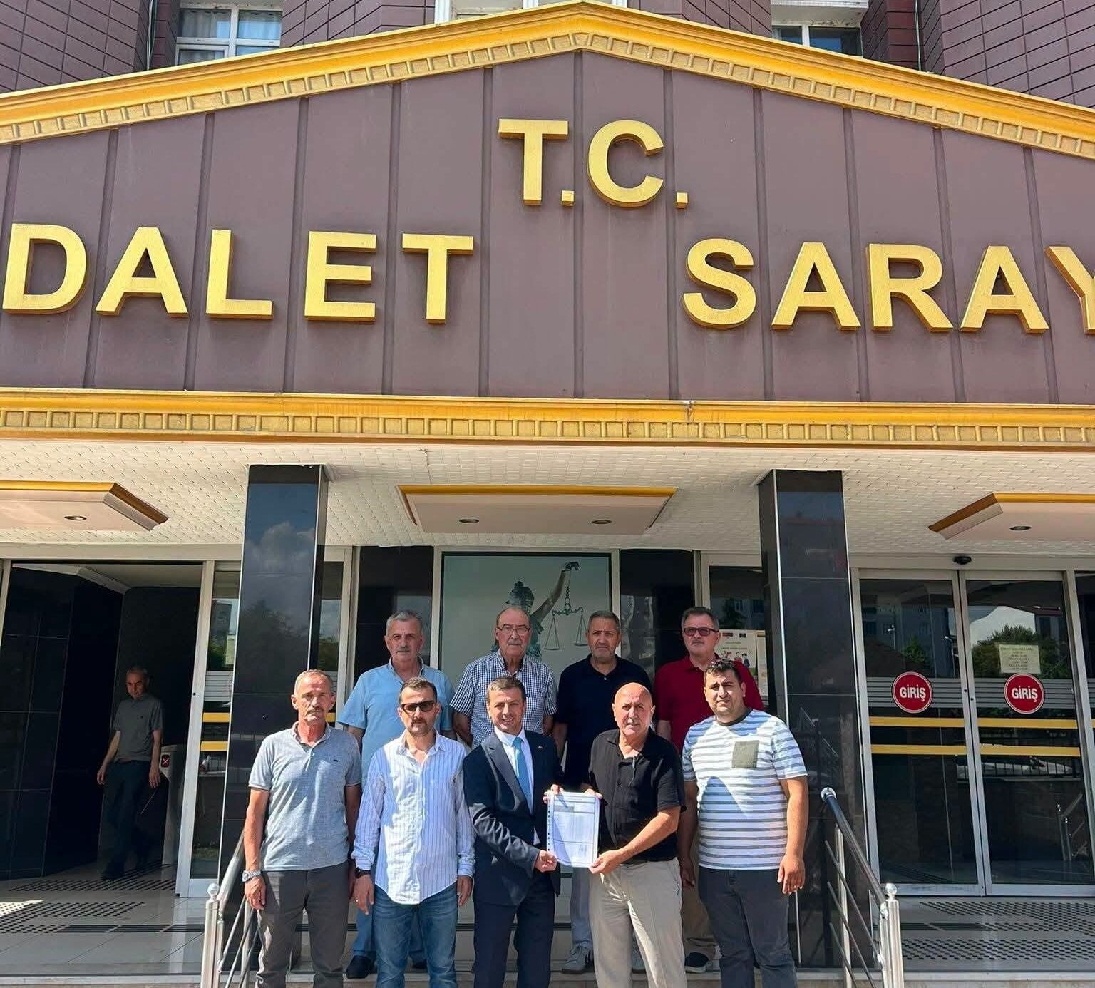 Mhp Bafra İlçe Başkanı Kemal Şahin Mazbatasını Aldı (2)