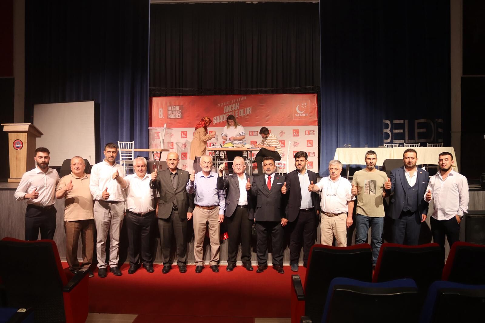 Saadet Partisi Bafra İlçe Başkanı Mustafa Öcal'dan Kongre Teşekkürü (4)