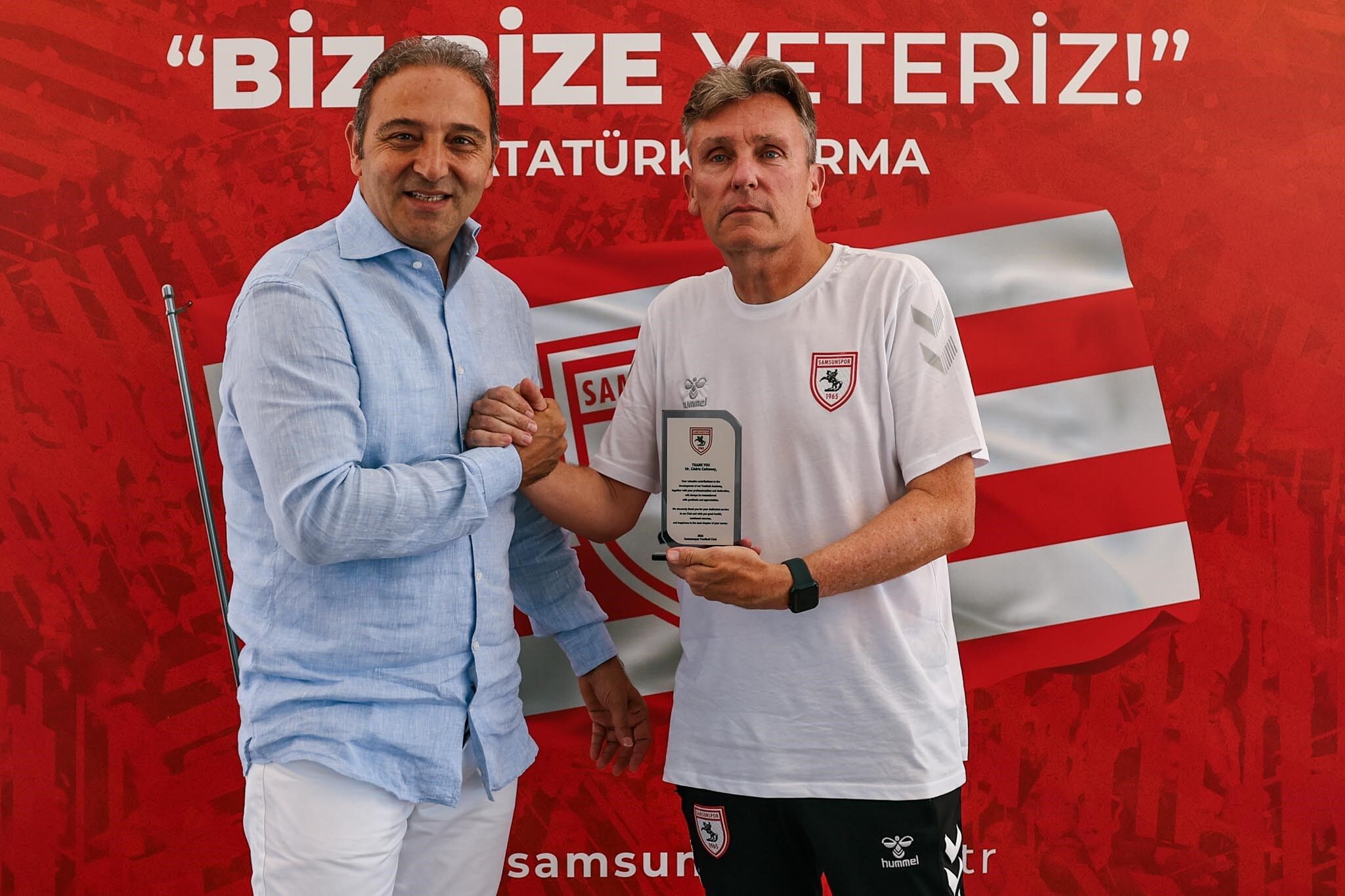Samsunspor, Cedric Cattenoy Ile Vedalaştı1
