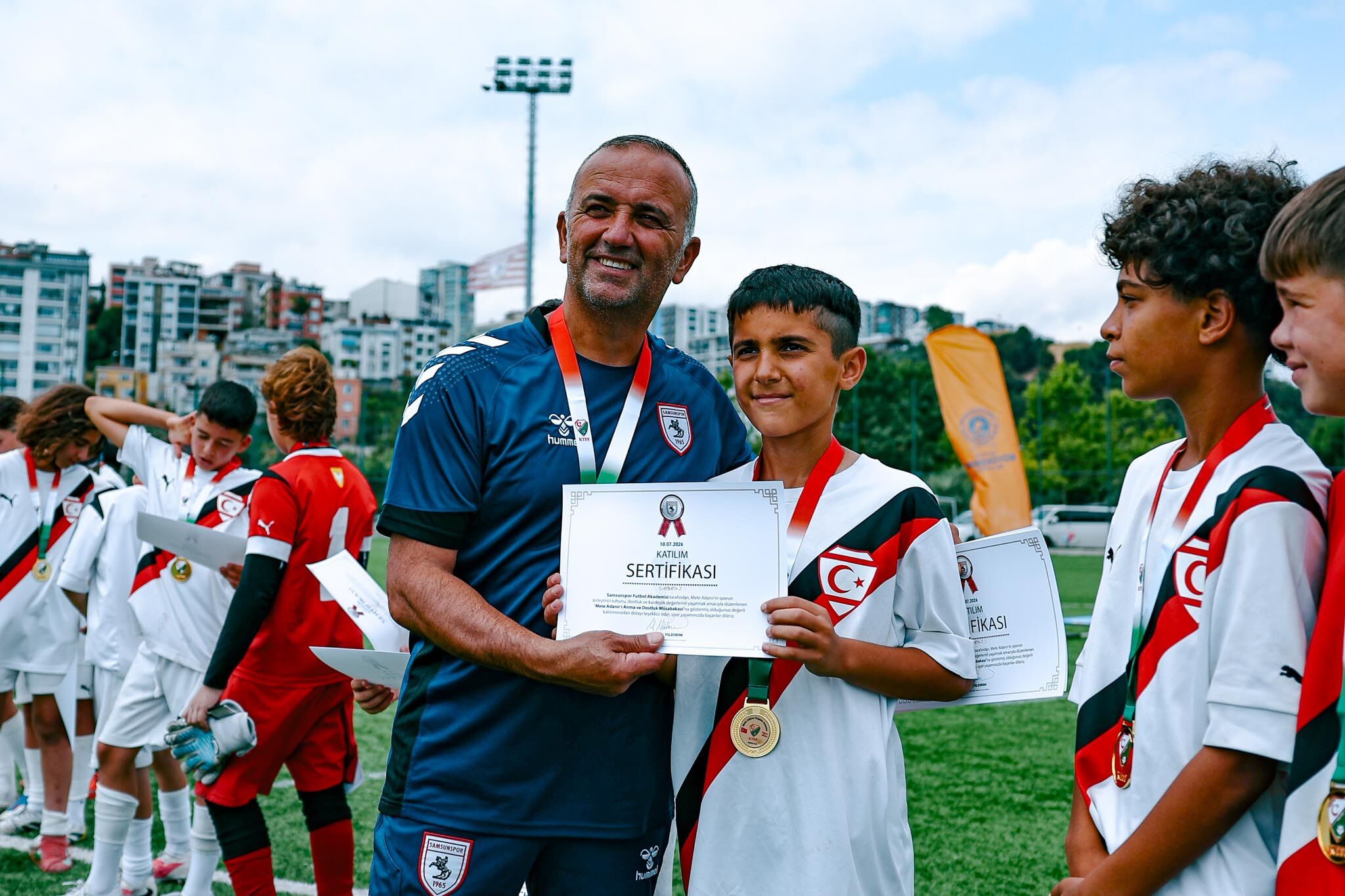 Samsunspor Ile Kktc U12 Milli Takımı’ndan Mete Adanır Anısına Dostluk Müsabakası (2)