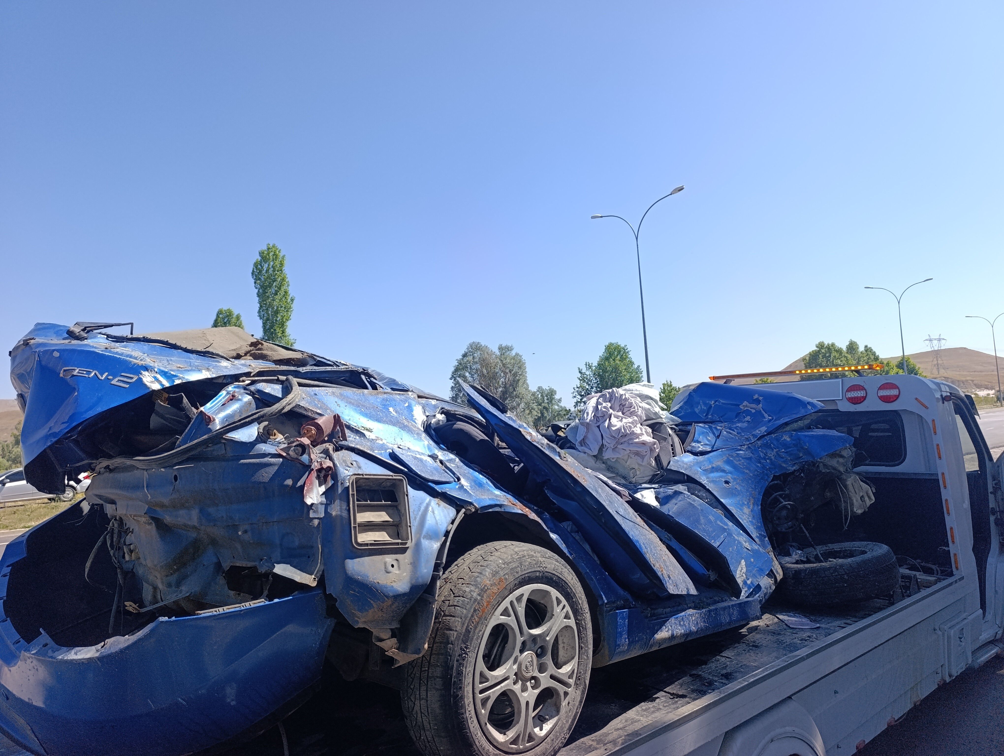 Trafik Kazasında Anne Ve Baba Öldü, 8 Aylık Bebek Ağır Yaralandı