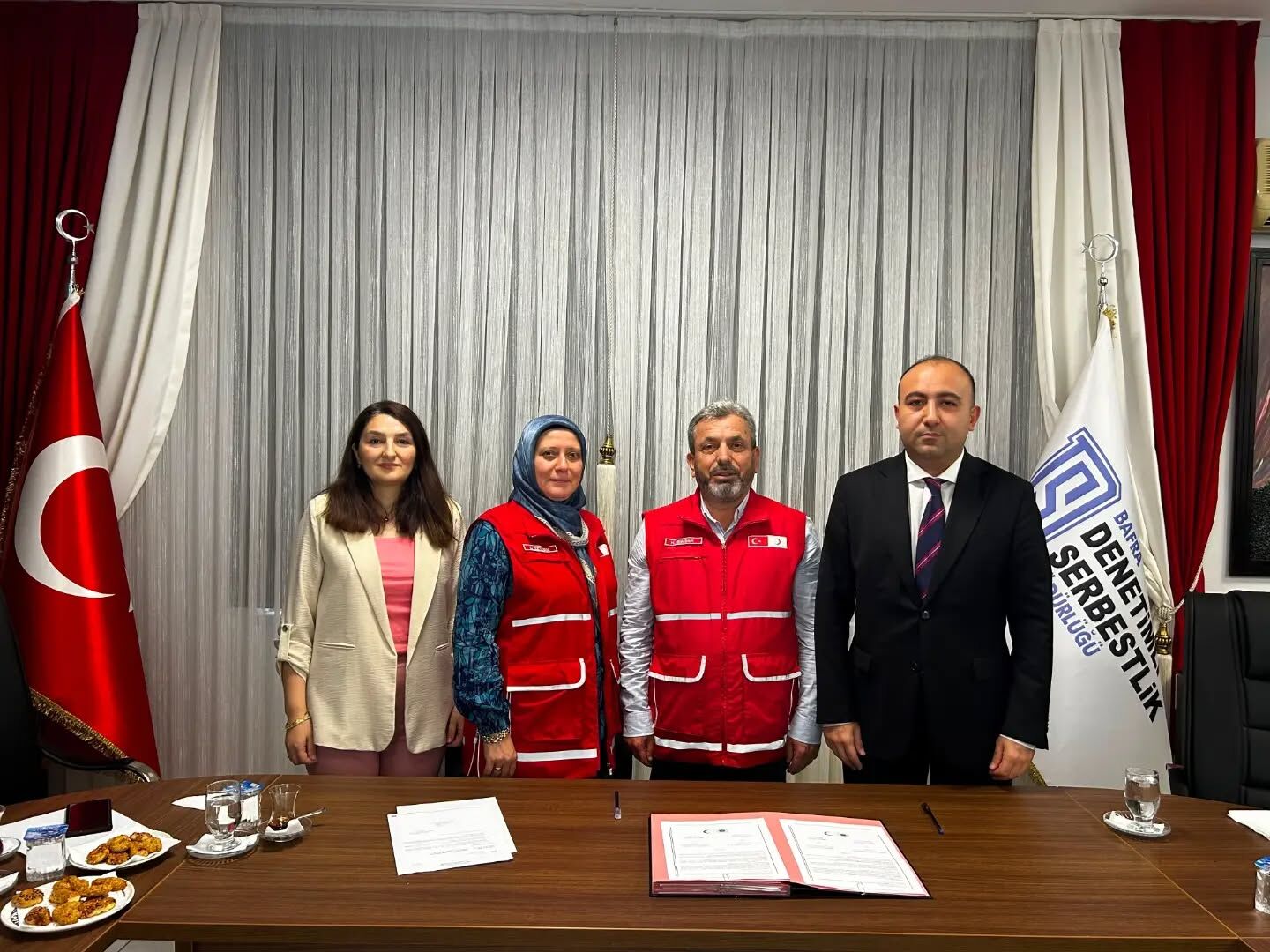 Türk Kızılay Bafra Şubesi, Kurumlar Arası İş Birliği Toplantısına Katıldı (2)
