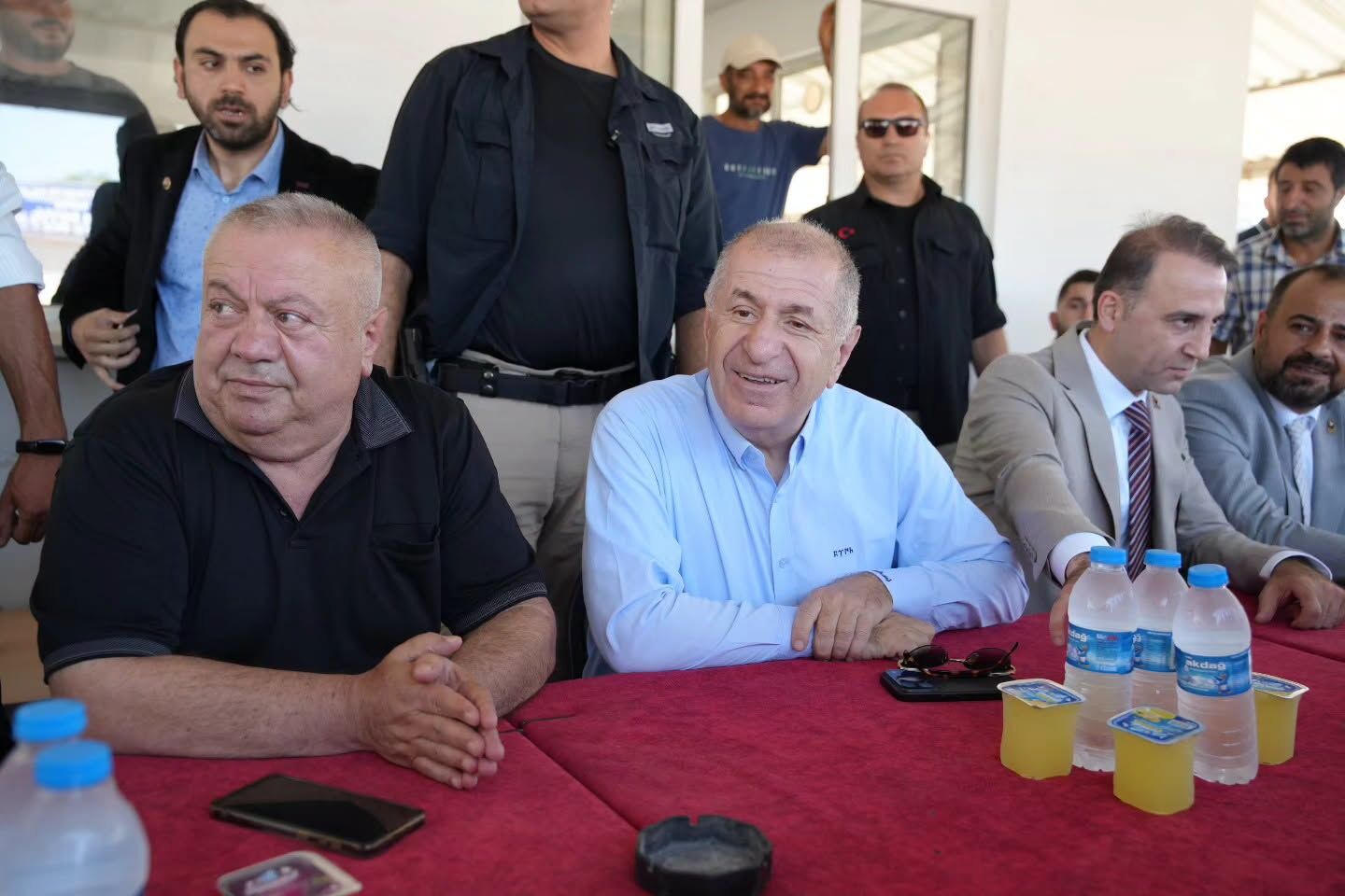 Zafer Partisi Heyetinden Bafra Sebze Ve Meyve Hali'ne Ziyaret (1)
