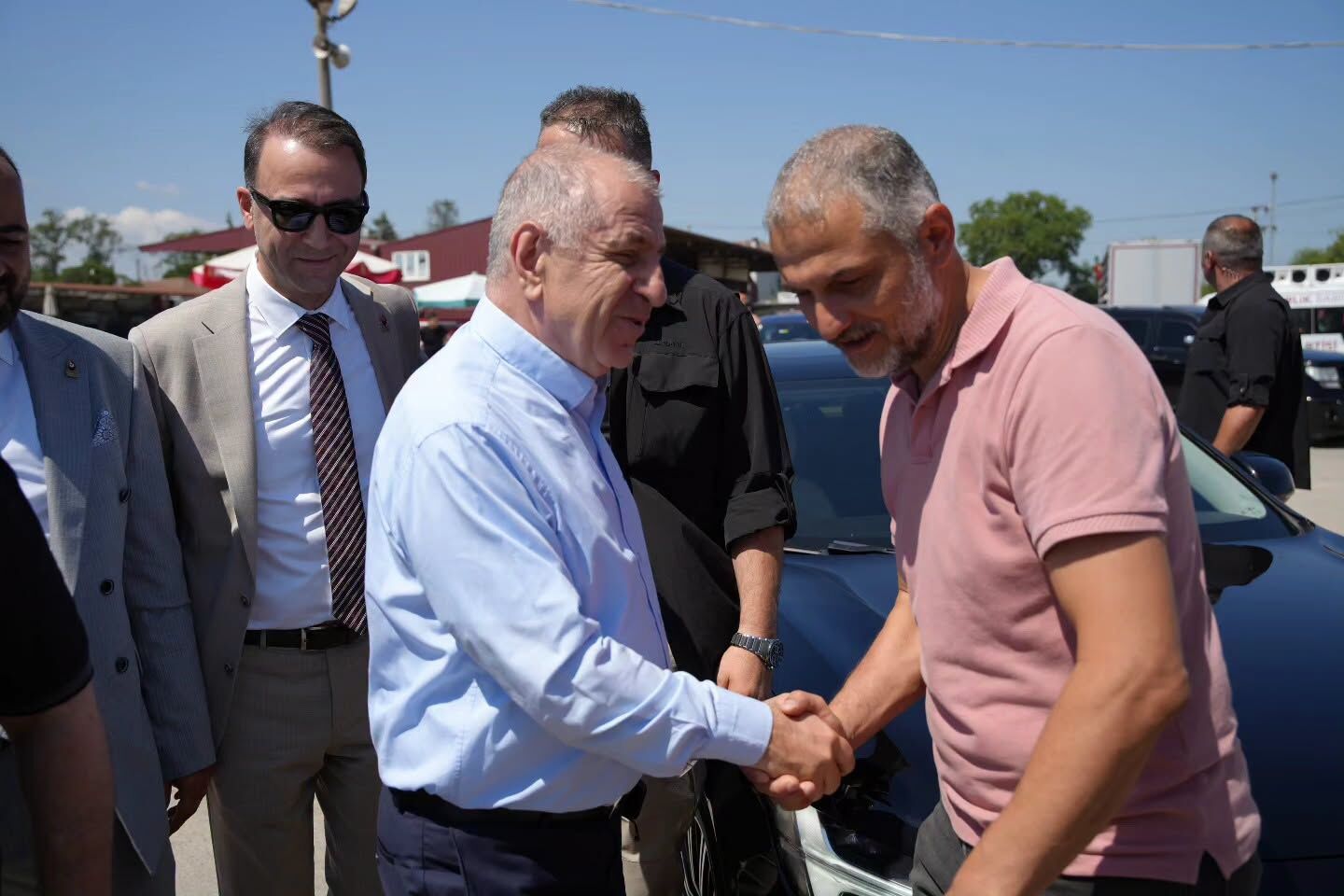 Zafer Partisi Heyetinden Bafra Sebze Ve Meyve Hali'ne Ziyaret (3)