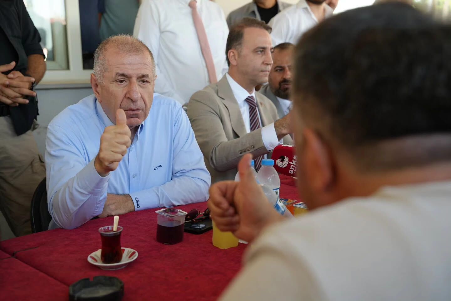 Zafer Partisi Heyetinden Bafra Sebze Ve Meyve Hali'ne Ziyaret (4)