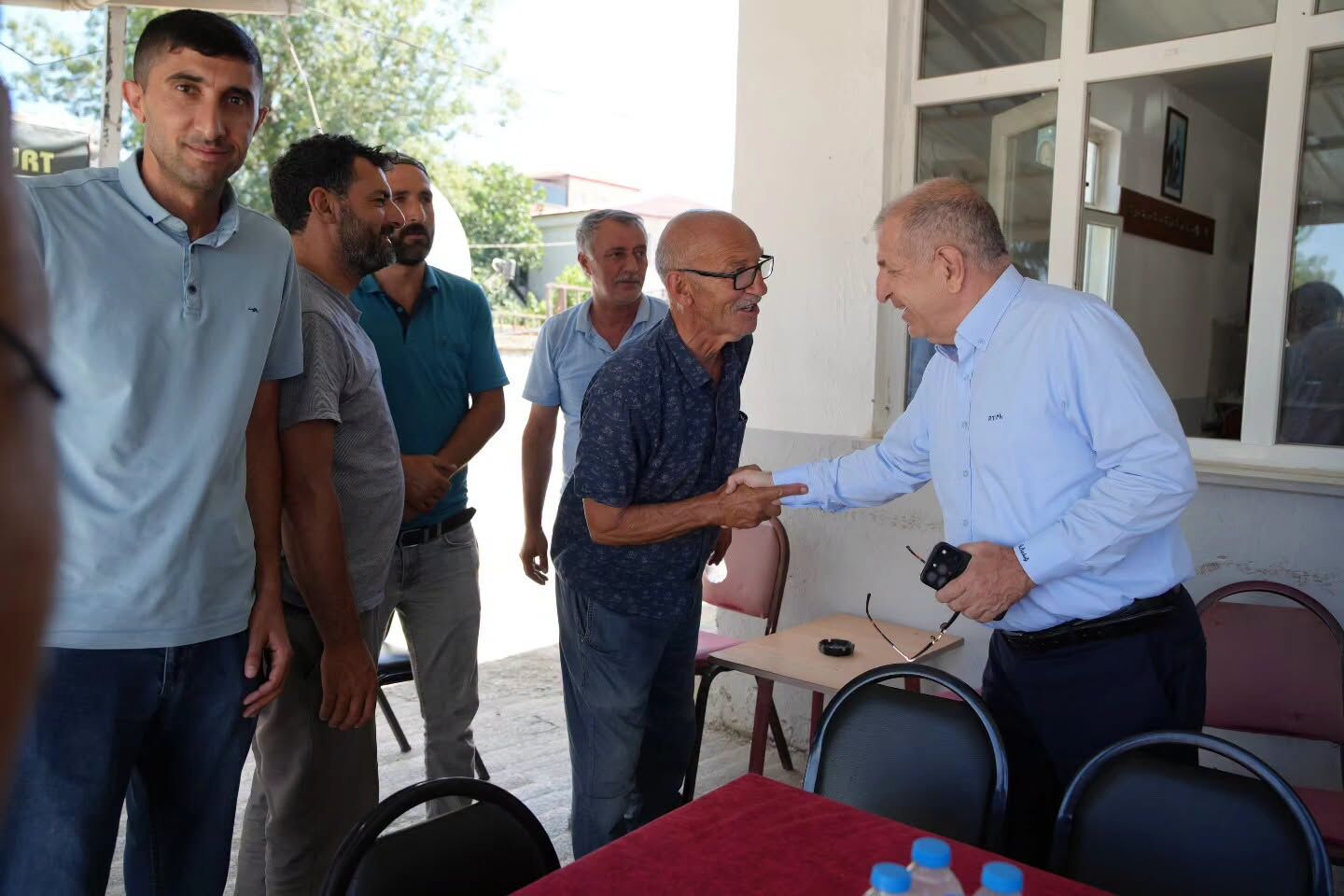 Zafer Partisi Heyetinden Bafra Sebze Ve Meyve Hali'ne Ziyaret (6)