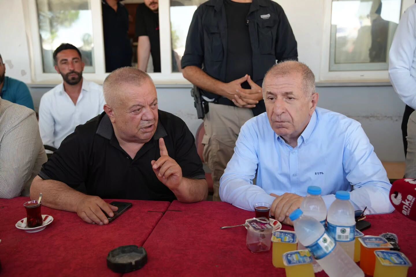 Zafer Partisi Heyetinden Bafra Sebze Ve Meyve Hali'ne Ziyaret (7)