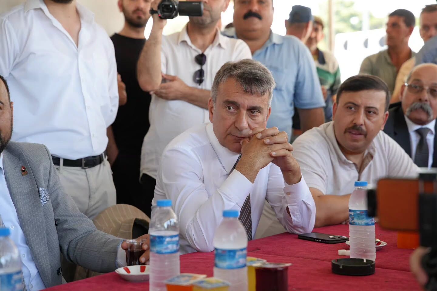 Zafer Partisi Heyetinden Bafra Sebze Ve Meyve Hali'ne Ziyaret (8)