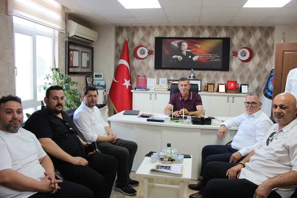 Bafra Anahtar Parti Teşkilatından, Madeni Sanatkârlar Odası’na Ziyaret-1
