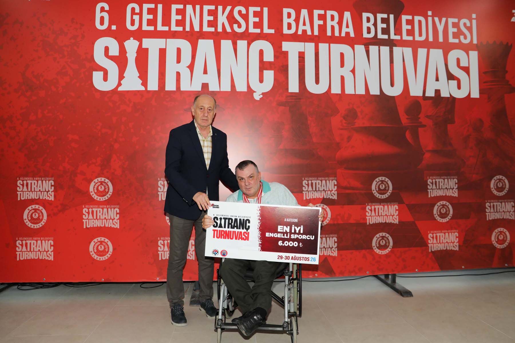 Bafra Beledi̇yesi̇ 6. Geleneksel Satranç Turnuvasi’na Yoğun İlgi̇ (14)