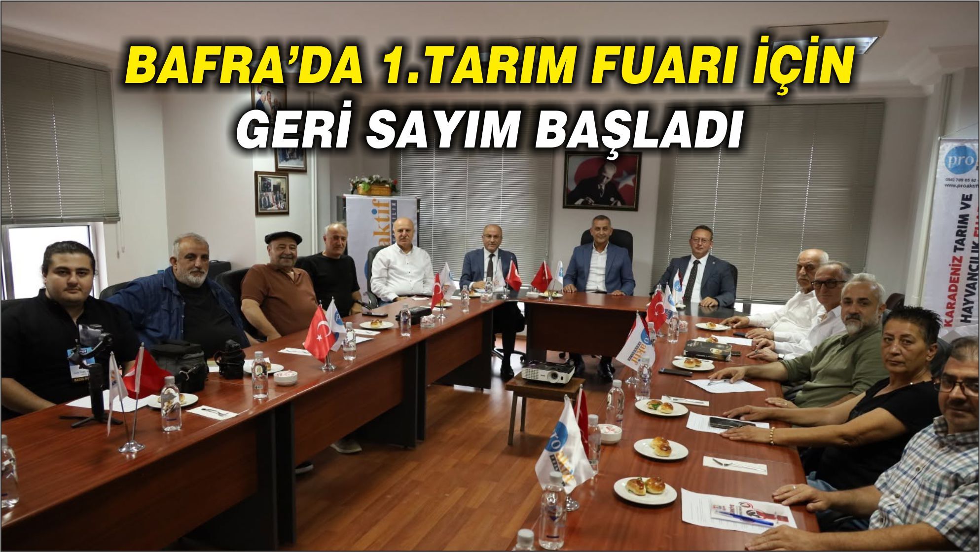 BAFRA’DA 1.TARIM FUARI İÇİN GERİ SAYIM BAŞLADI