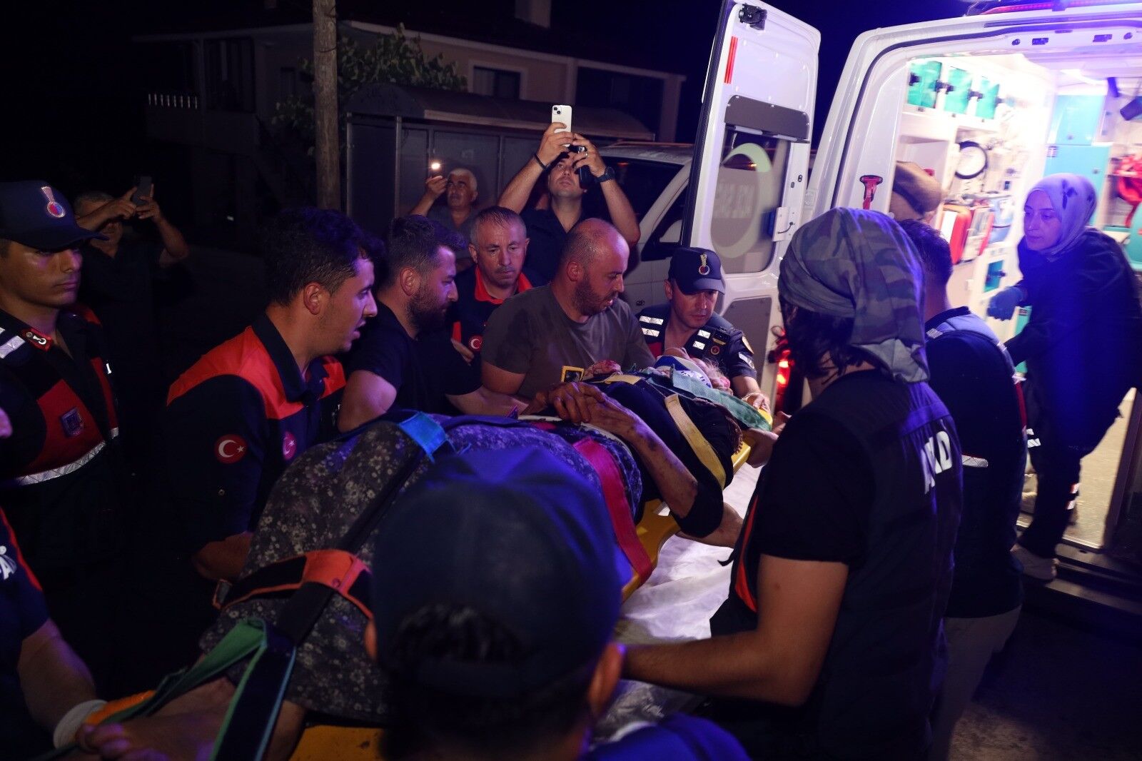 Bafra'da Kaybolan Yaşlı Kadın 11 Saat Sonra Bulundu1